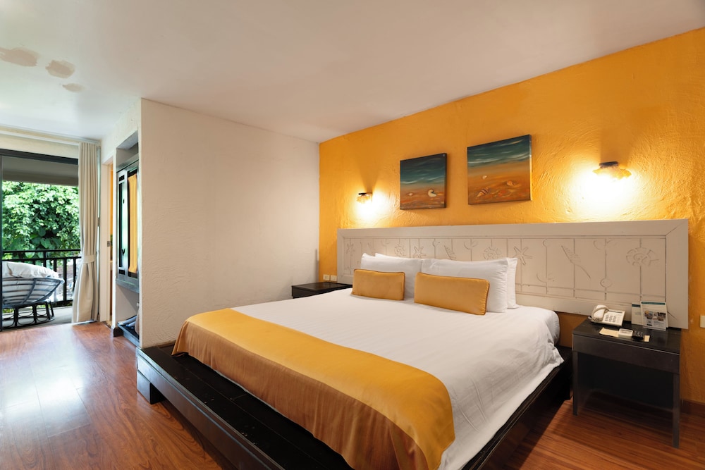 غرفة ديلوكس بسريرين منفصلين بإطلالة على المسبح، Vacation Village Phra Nang Inn 5/10