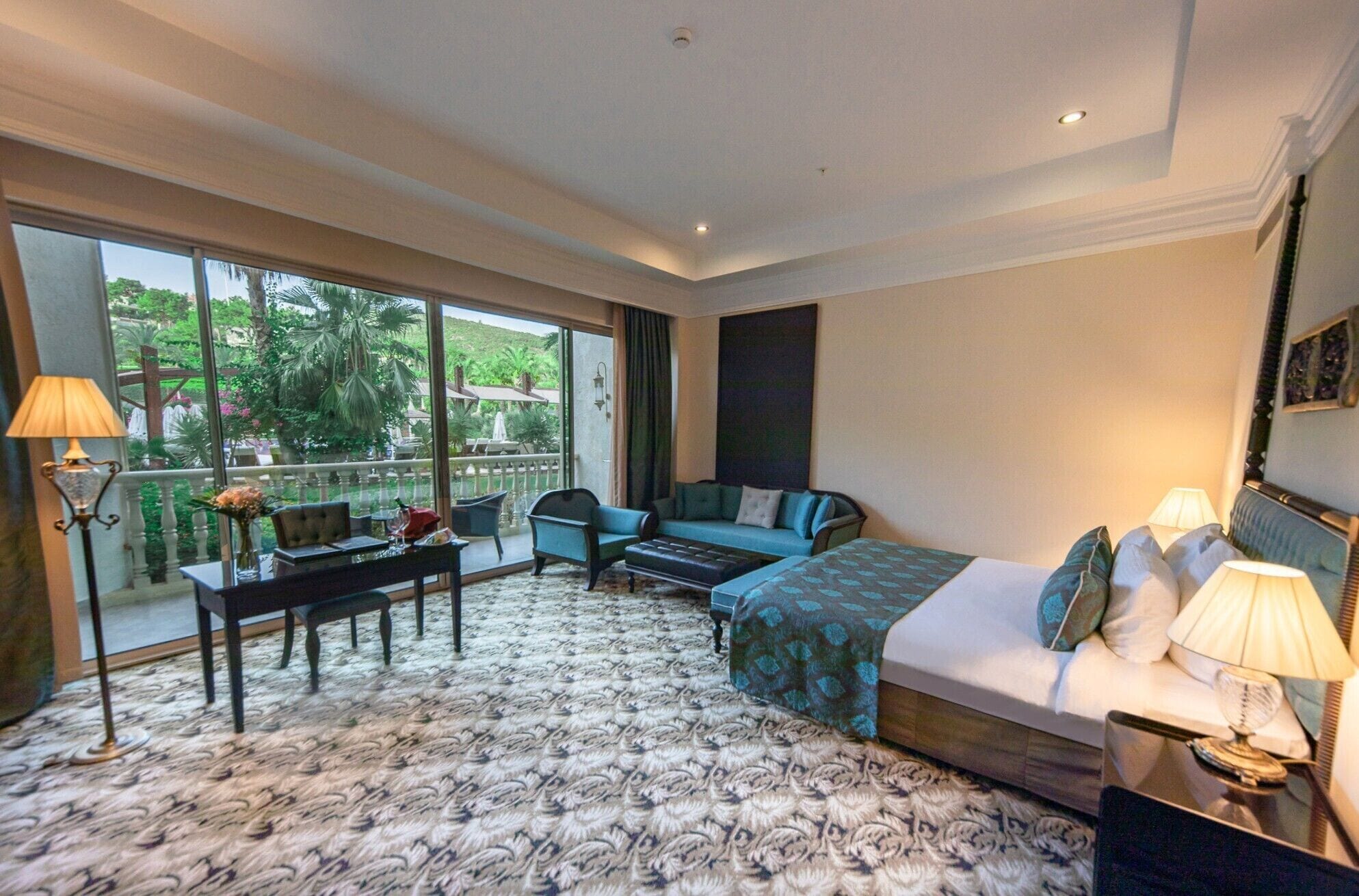 Family Suite, 1 Double and 1 Single Bed, Land View