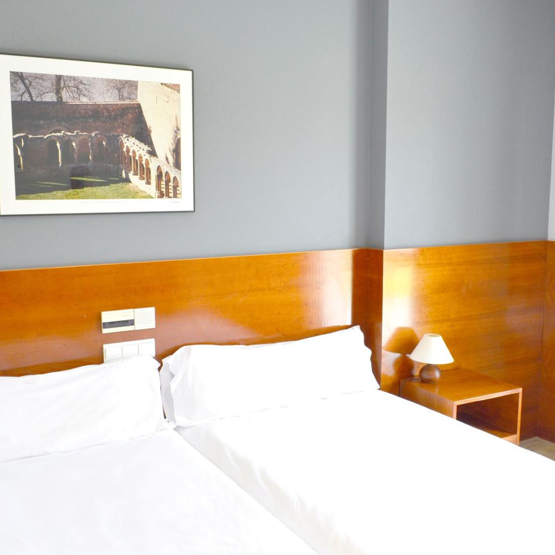 غرفة قياسية بسرير مزدوج أو سريرين منفصلين، Hotel Alda Ciudad de Soria 2/9
