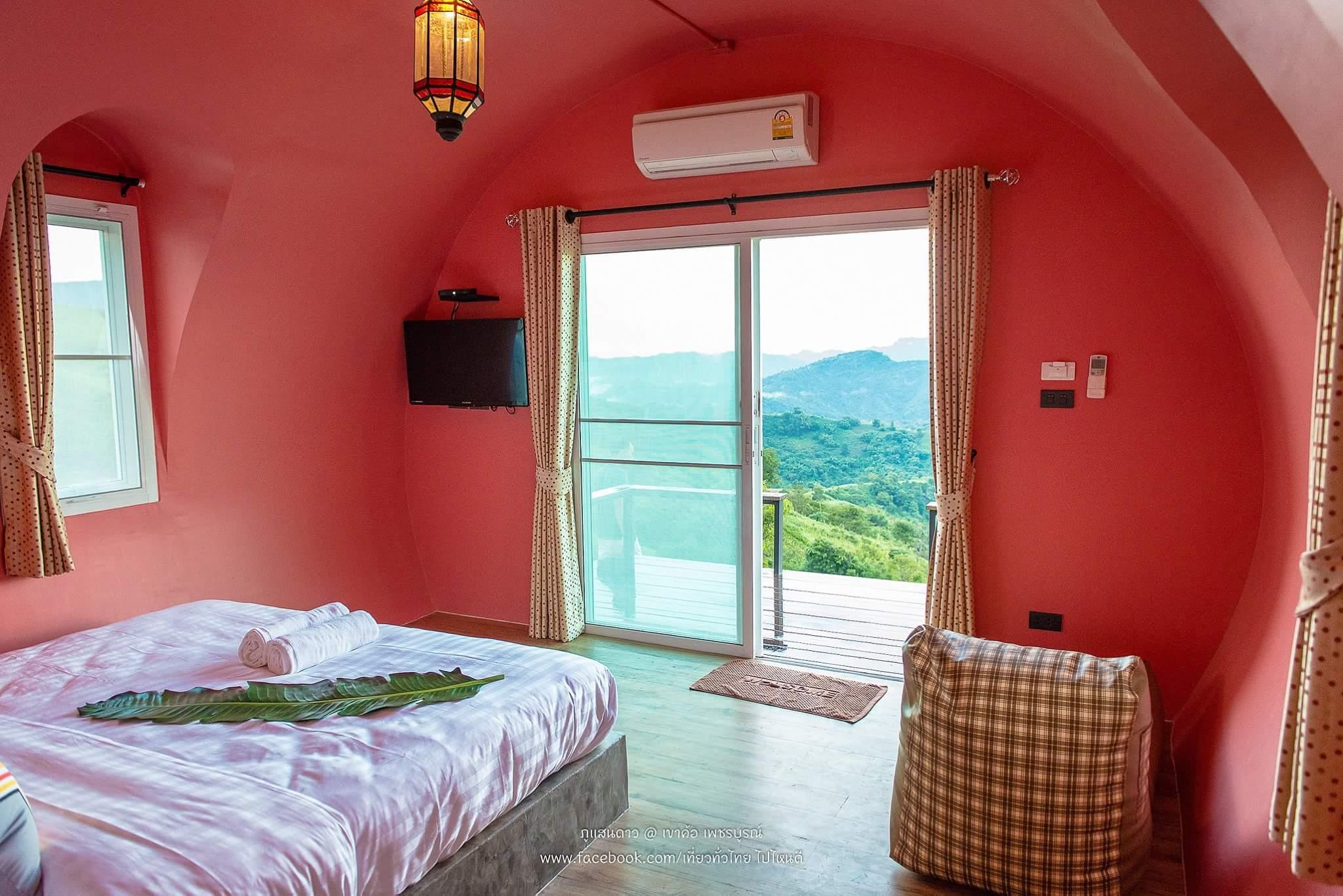 Villa, King Bed, Mountain View