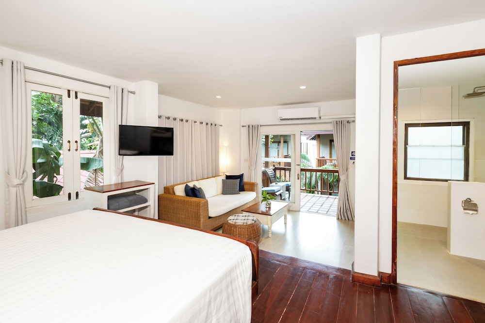 استوديو بسرير مزدوج بشرفة، Malibu Beach Resort, Koh Samui 2/10
