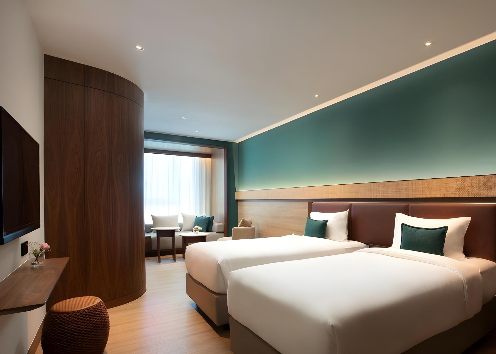 Hollywood, Emerald, Original, 2 Double Beds