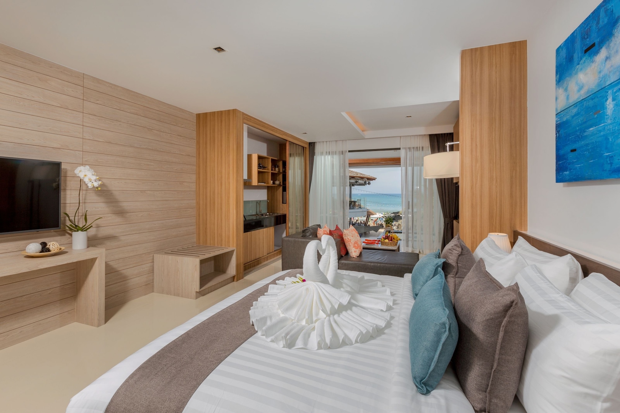 Beach, Luxury, Suite, King Bed
