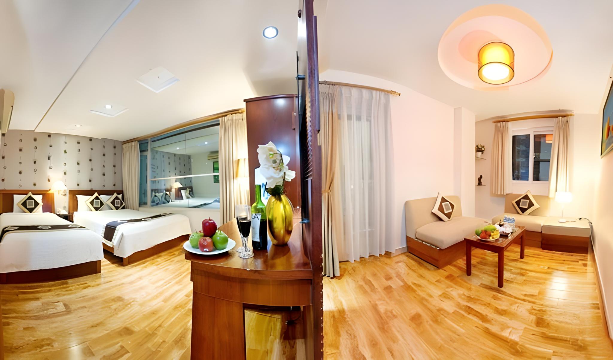 جناح عائلي تنفيذي بشرفة، Eden Garden Hotel 2/2