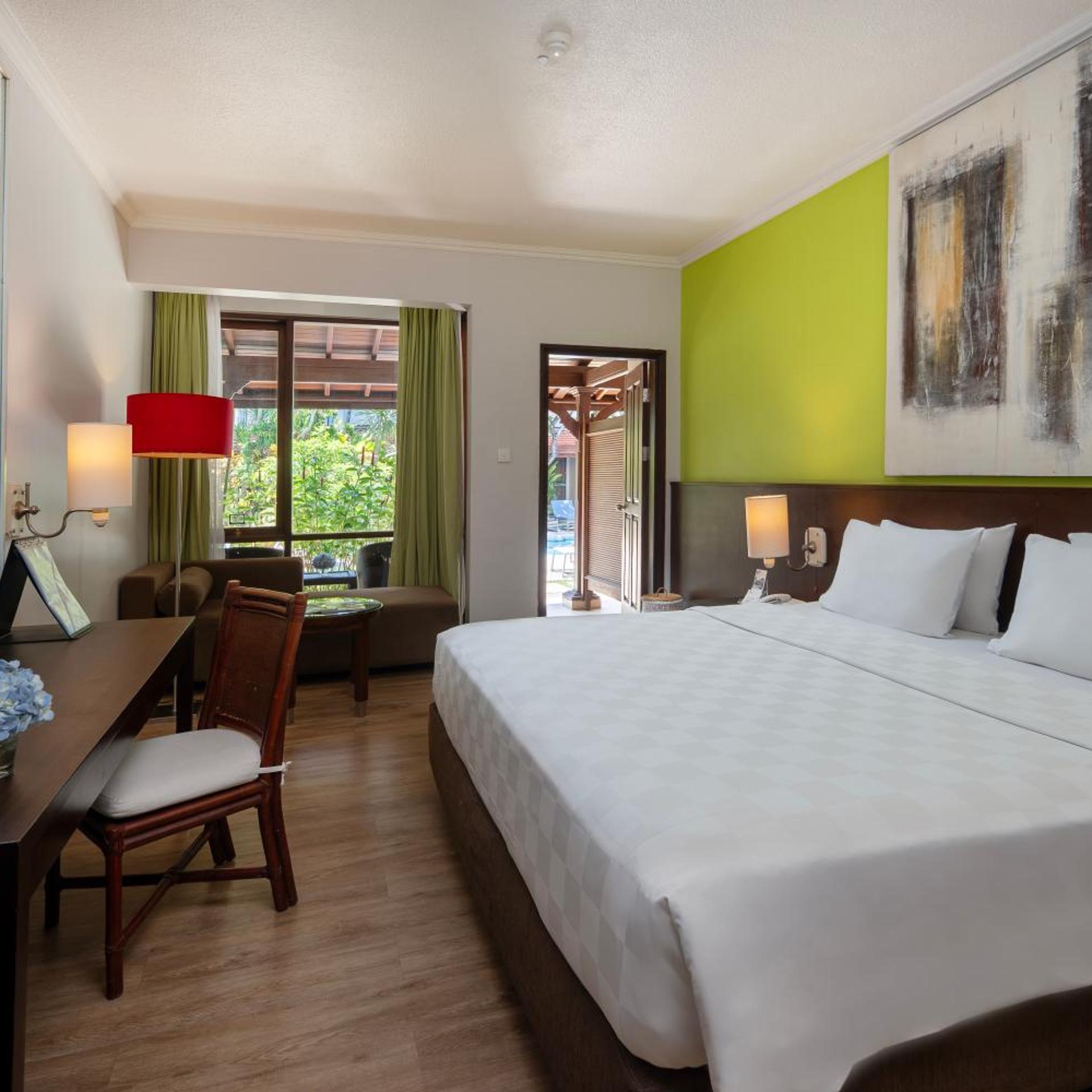 Room, Double Bed, Pool Access