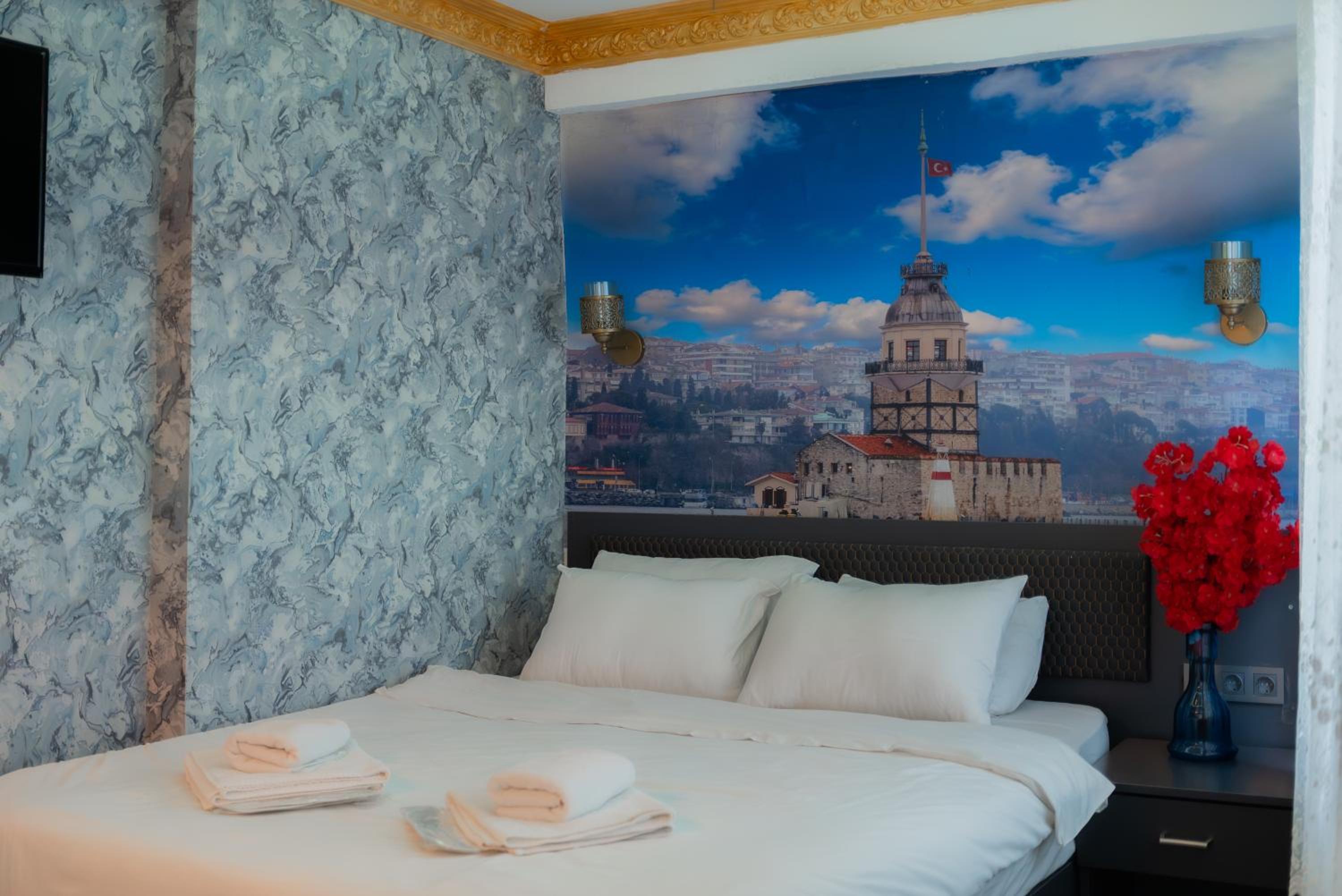 غرفة ديلوكس رباعية، Golden Horn Park Hotel 3/8