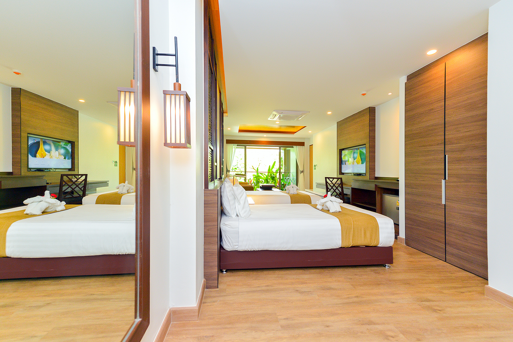 Villa, Triple, Garden View
