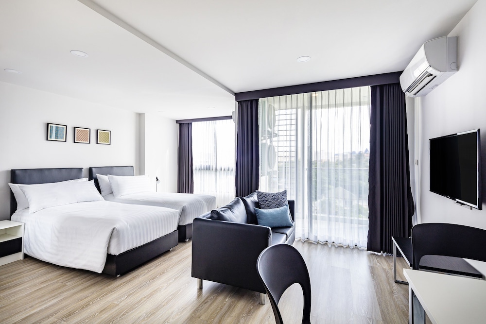 Lanai, Studio, Twin Beds