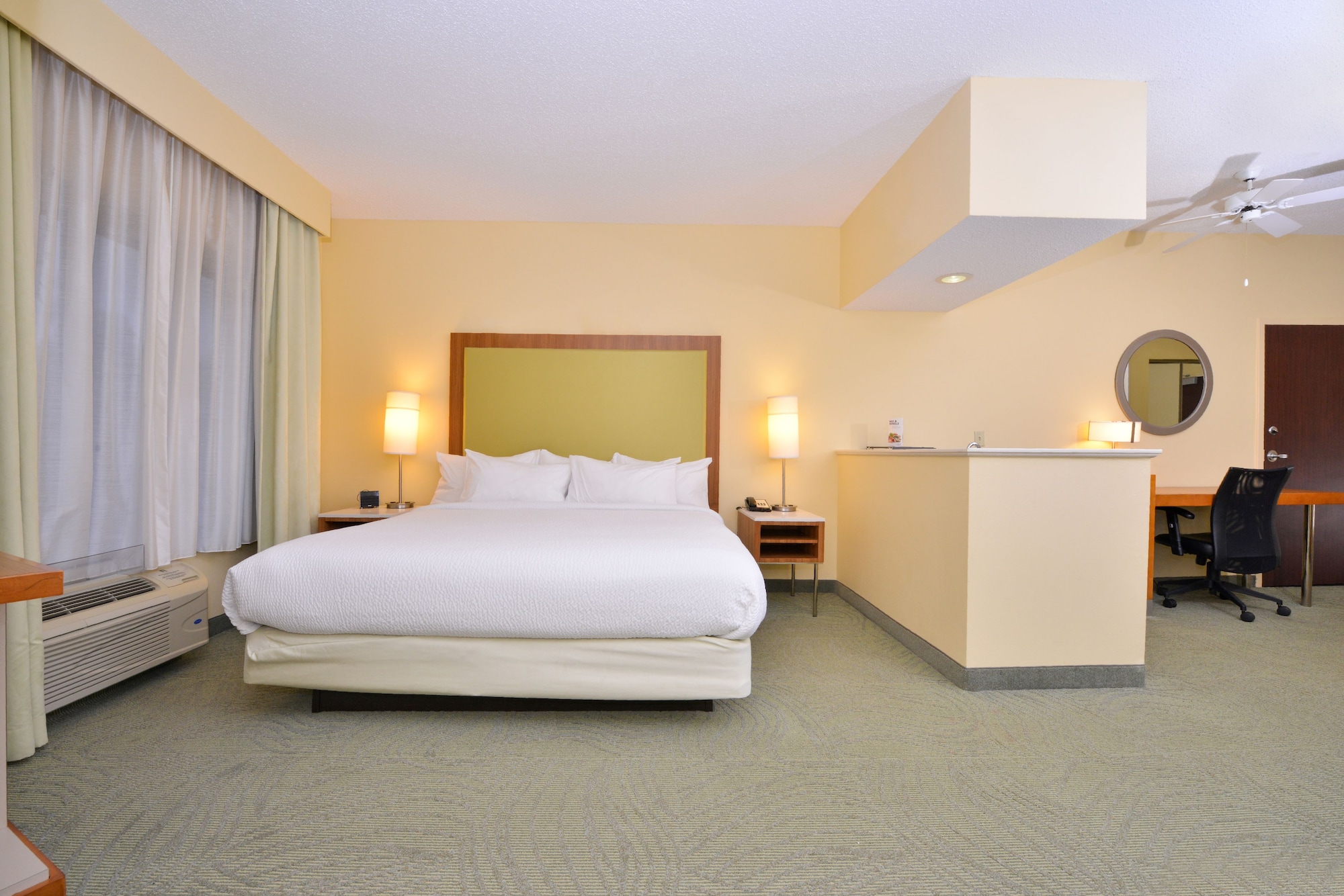 Studio, King Bed, Sofa