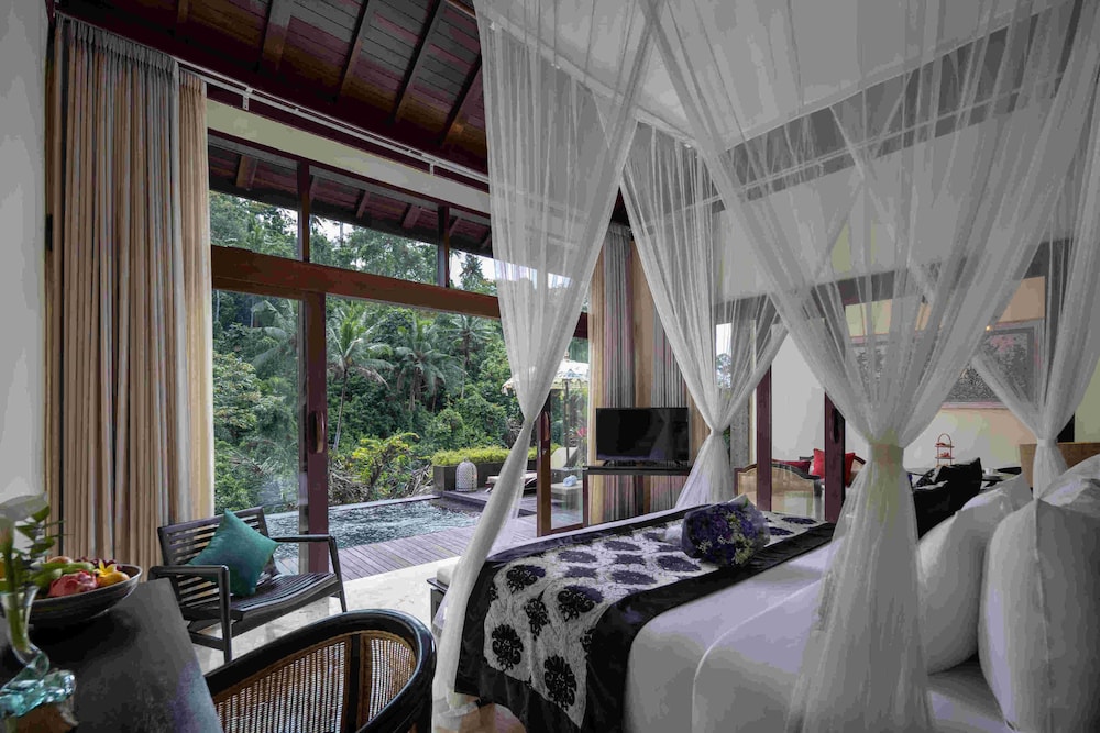Jungle, King Bed, Pool View