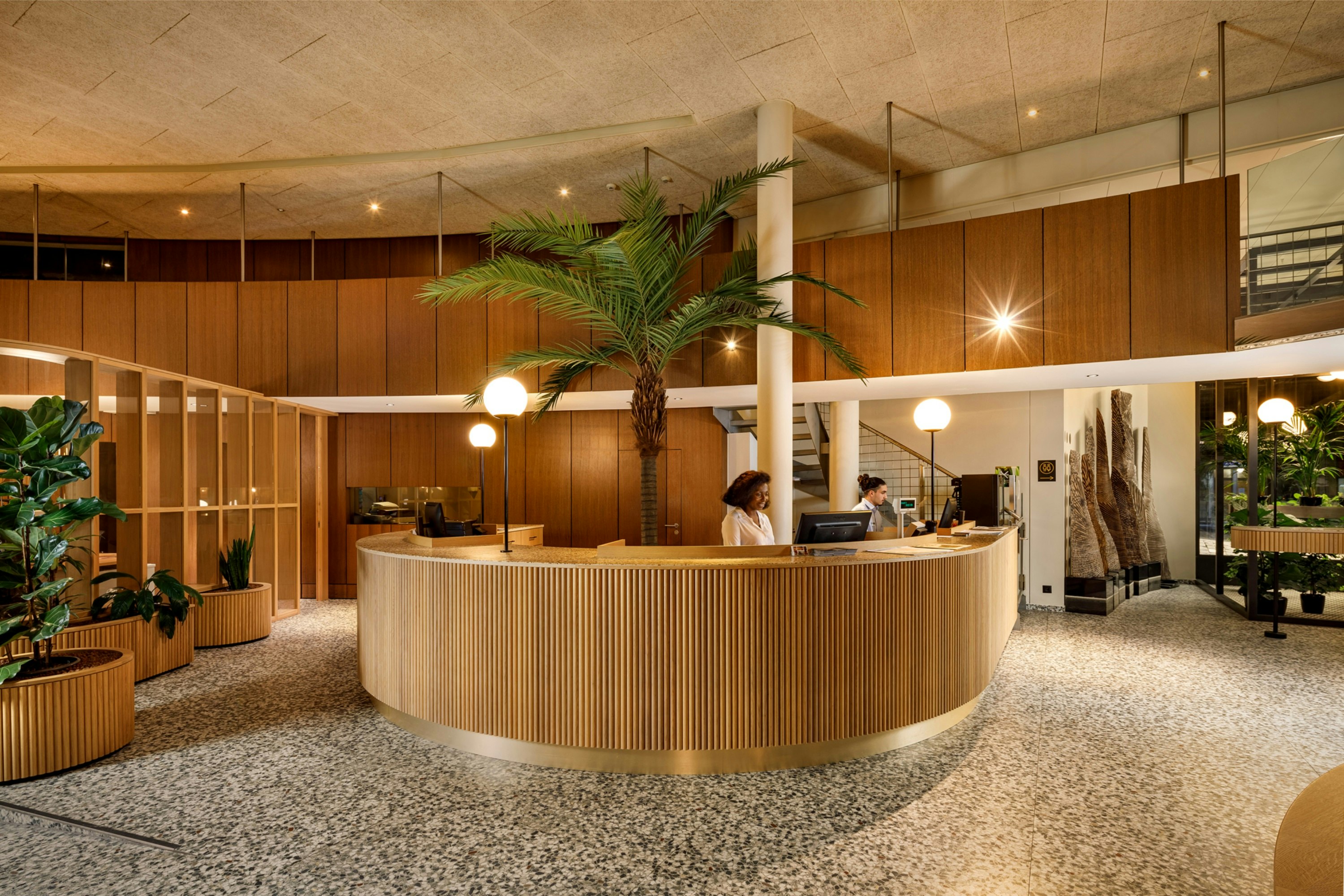 Lobby at Palmiers by Fassbind, LAUSANNE