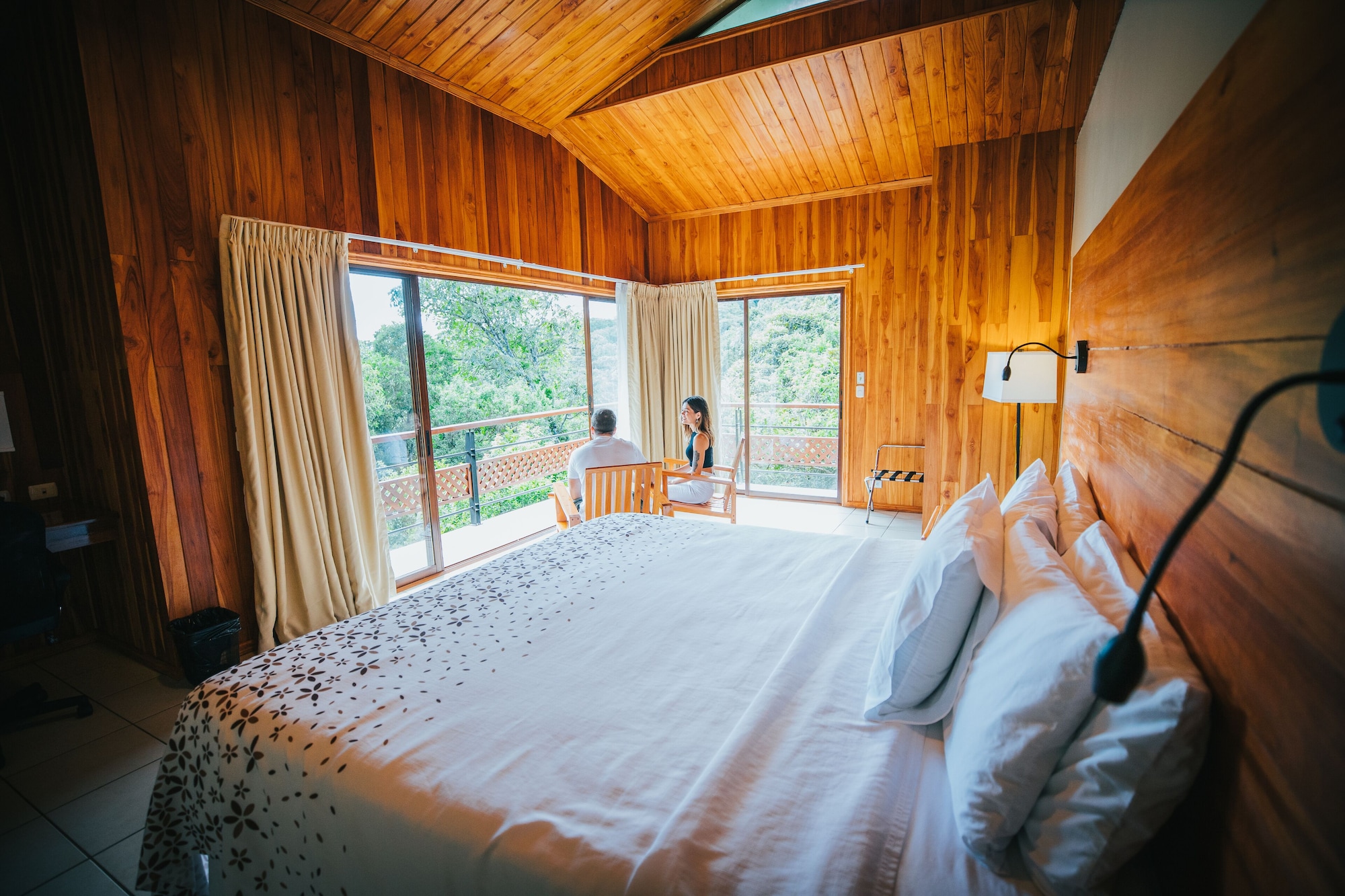 Room, 2 Double Beds, Sunset View