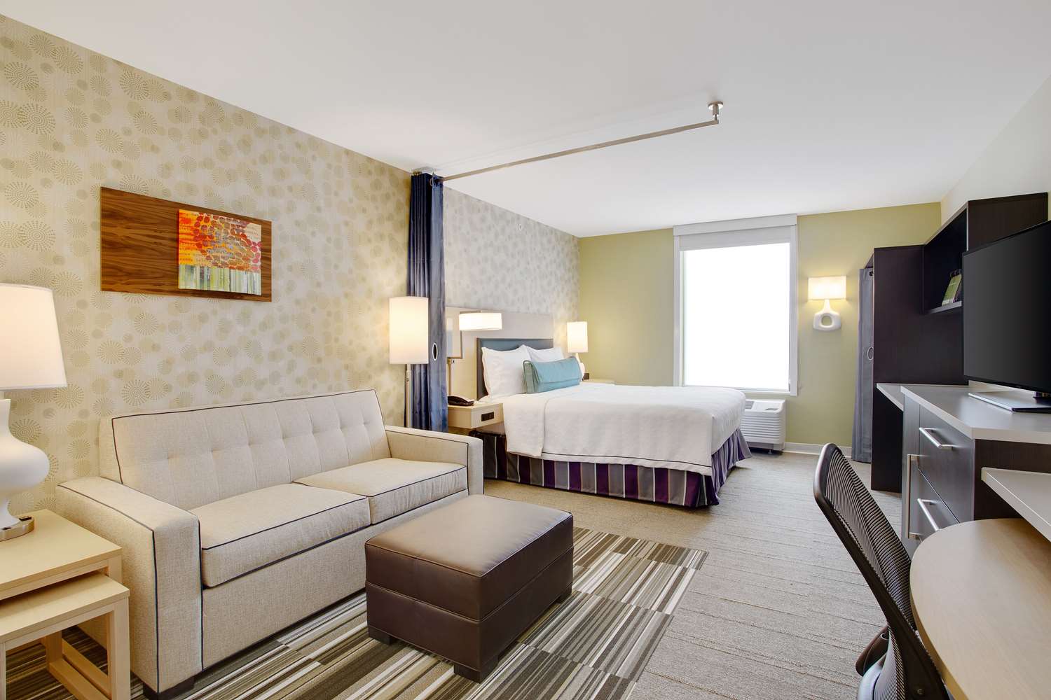 Studio, Suite, Queen Bed, Accessible, Home2 Suites By Hilton-Chicago/Schaumburg 2/5