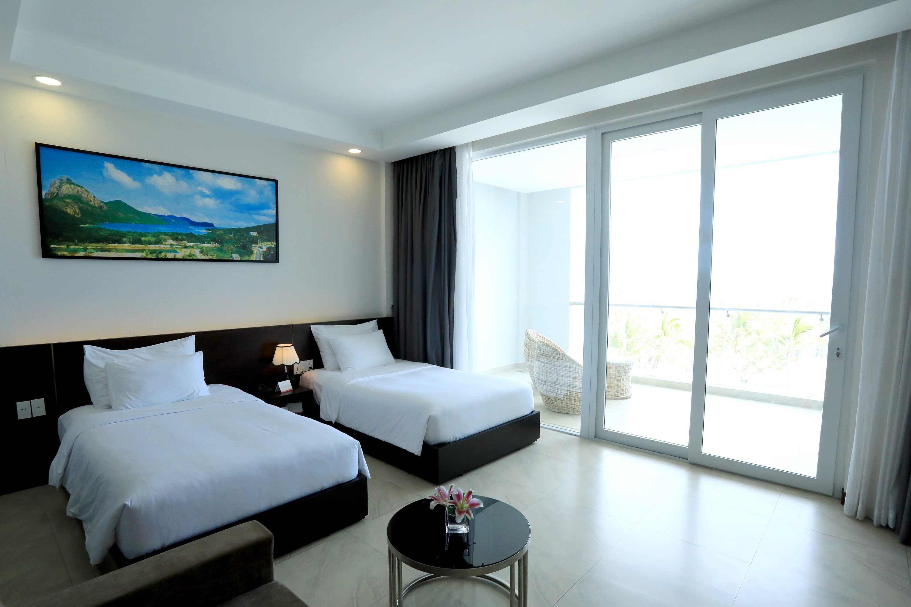 Ocean, Deluxe, Twin Beds، Orson Hotel and Resort Con Dao 3/7