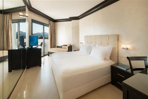 Room, Double or Twin Bed, Land View