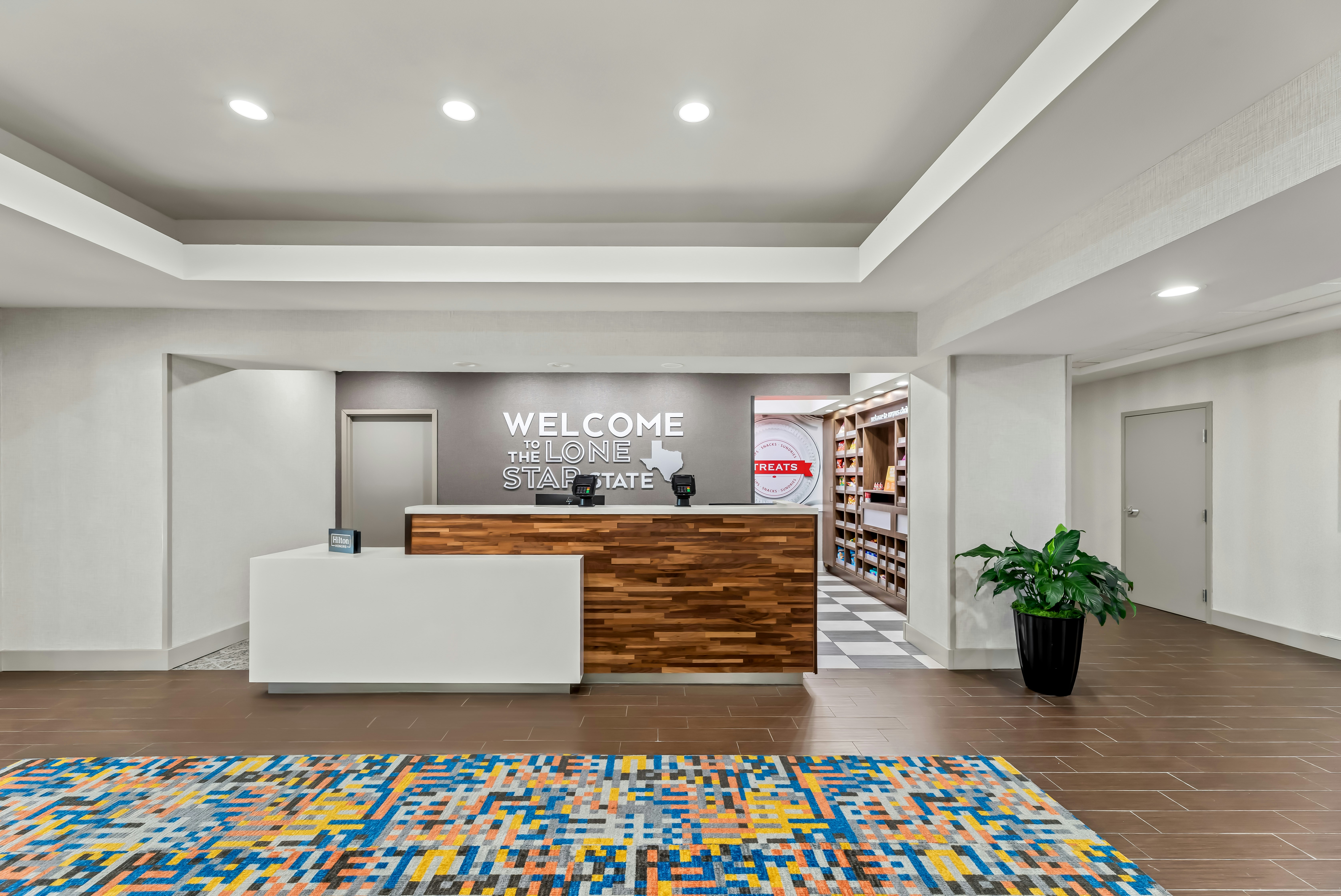 Lobby at Hampton Inn and Suites Corpus Christi I-37 Navigation Blvd, CORPUS CHRISTI - TX