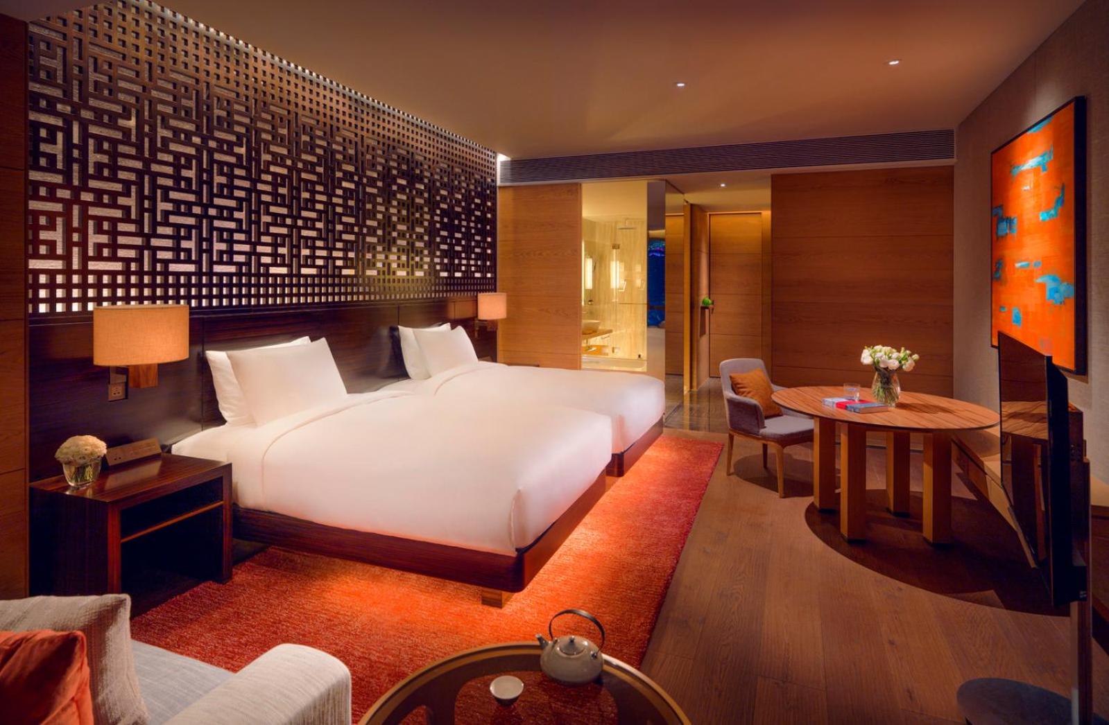 Room, 2 Double Beds, Tower View
