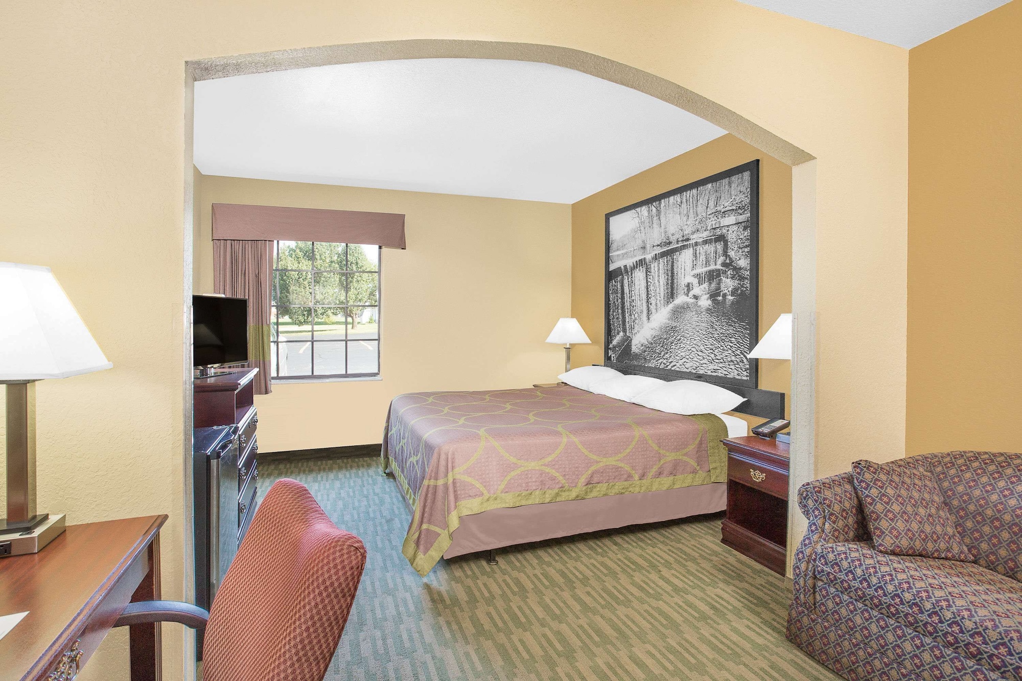غرفة بسرير كينج لذوي الإعاقة