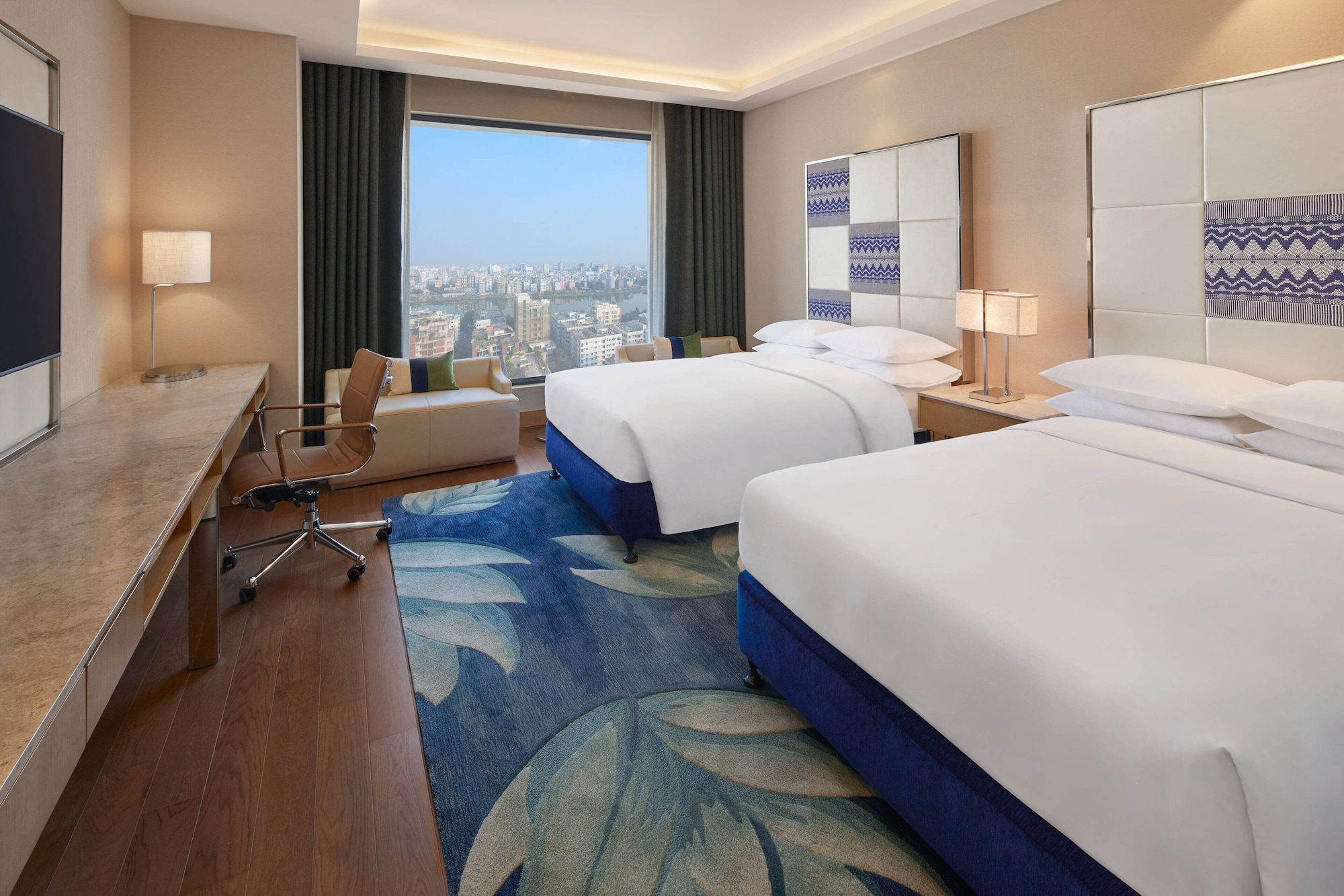 غرفة ديلوكس بسريرين منفصلين، Renaissance Dhaka Gulshan Hotel 6/11