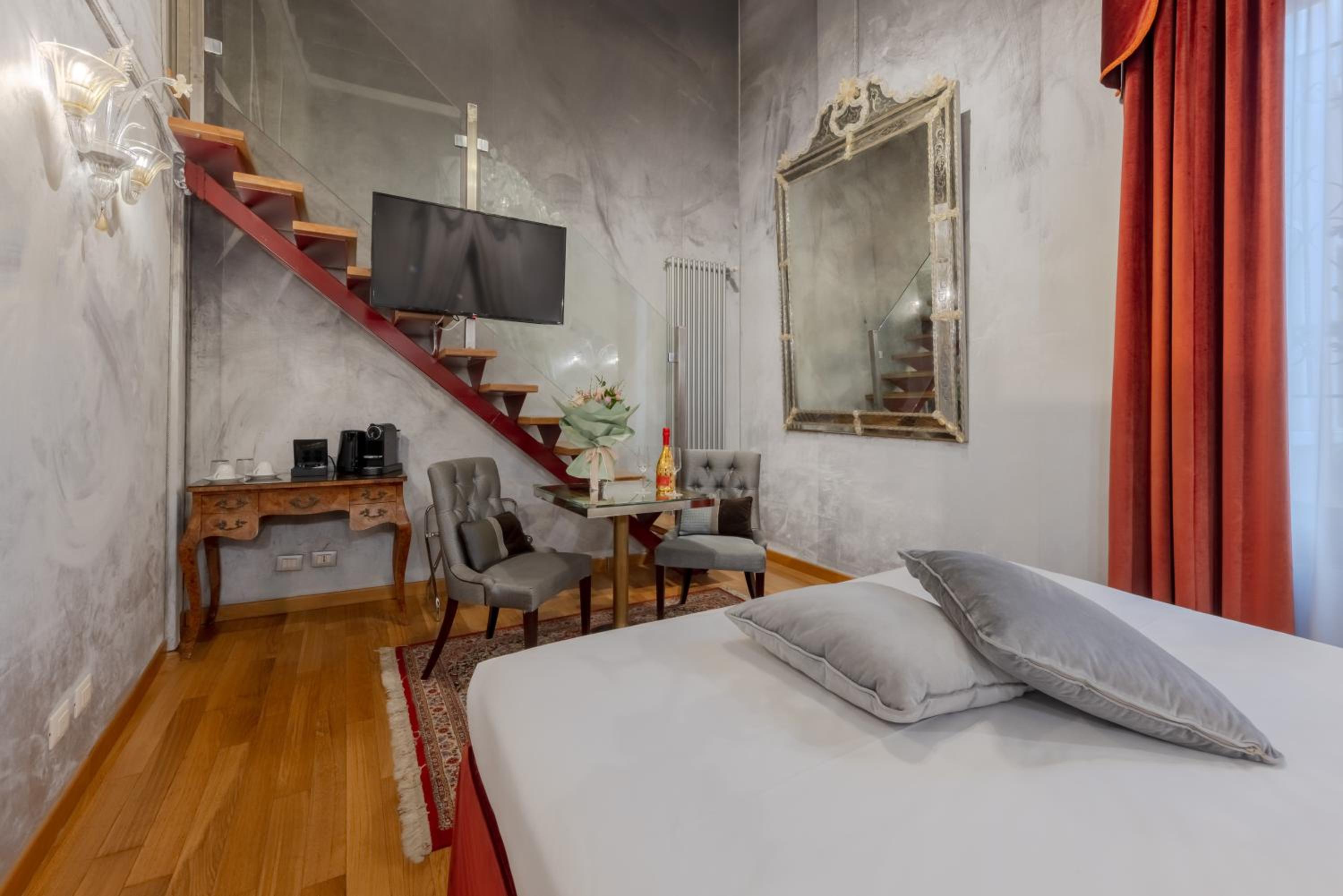 غرفة سوبيريور بسرير كوين، Ca Dell Arte Hotel 5/10