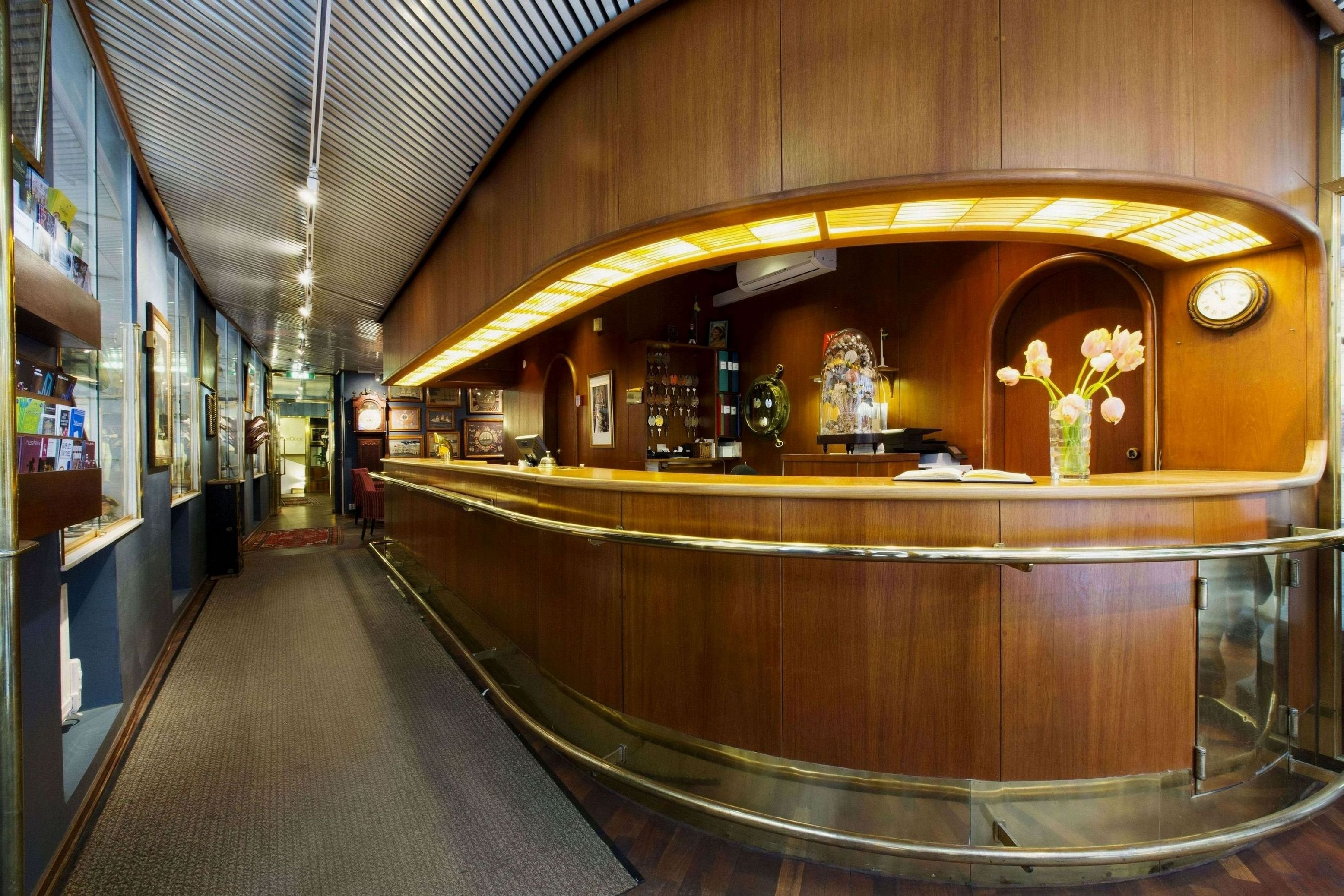 Lobby at Lord Nelson Hotel, STOCKHOLM