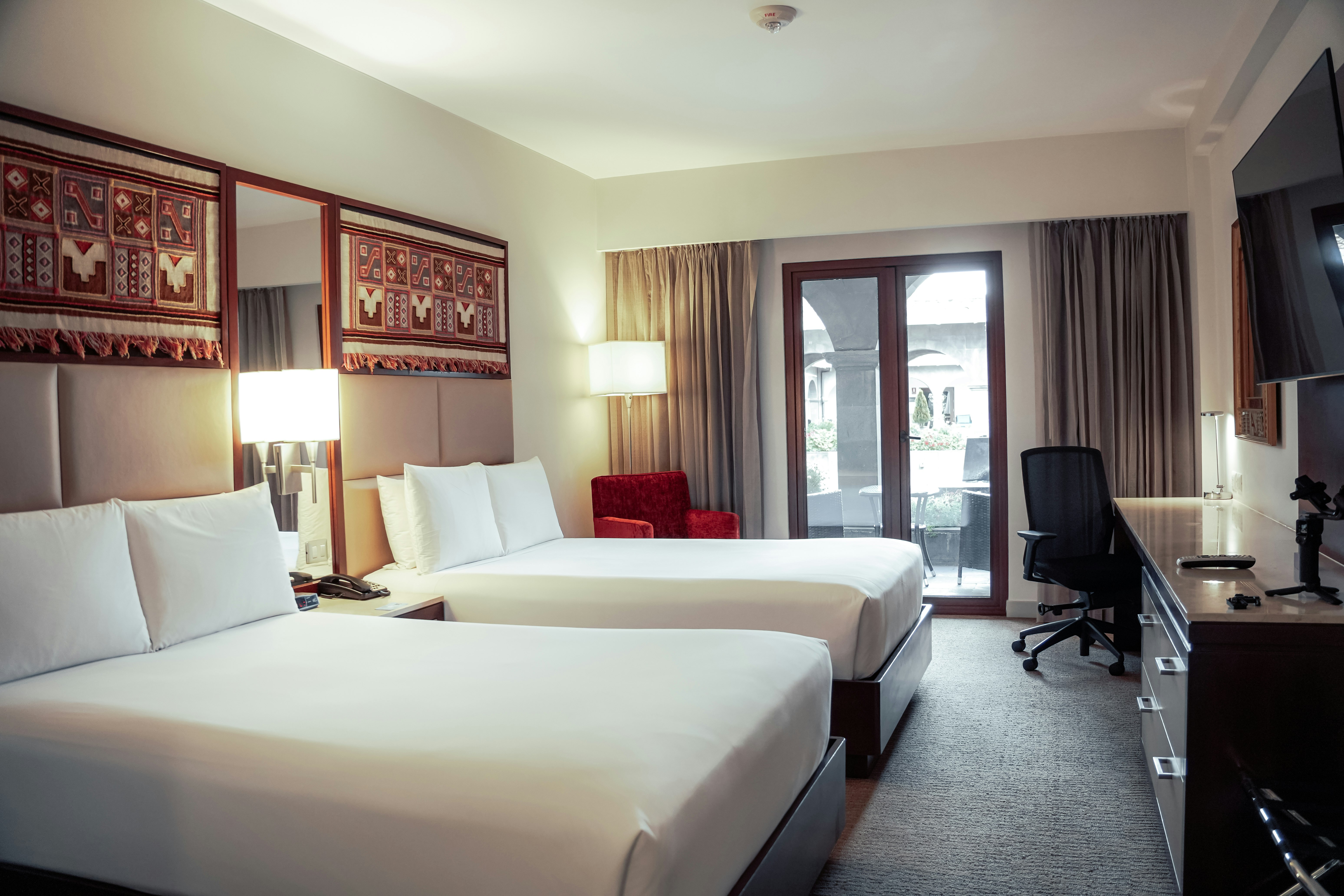 ROOM, 2 DOUBLE BEDS, TERRACE