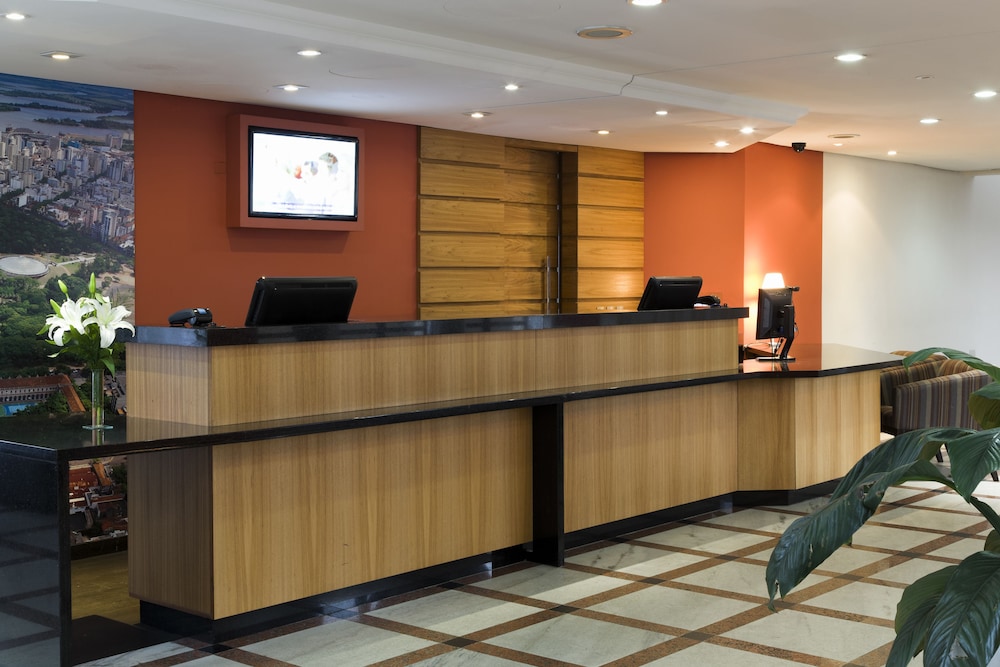 Lobby at Hotel Piazza Navona By Intercity, PORTO ALEGRE