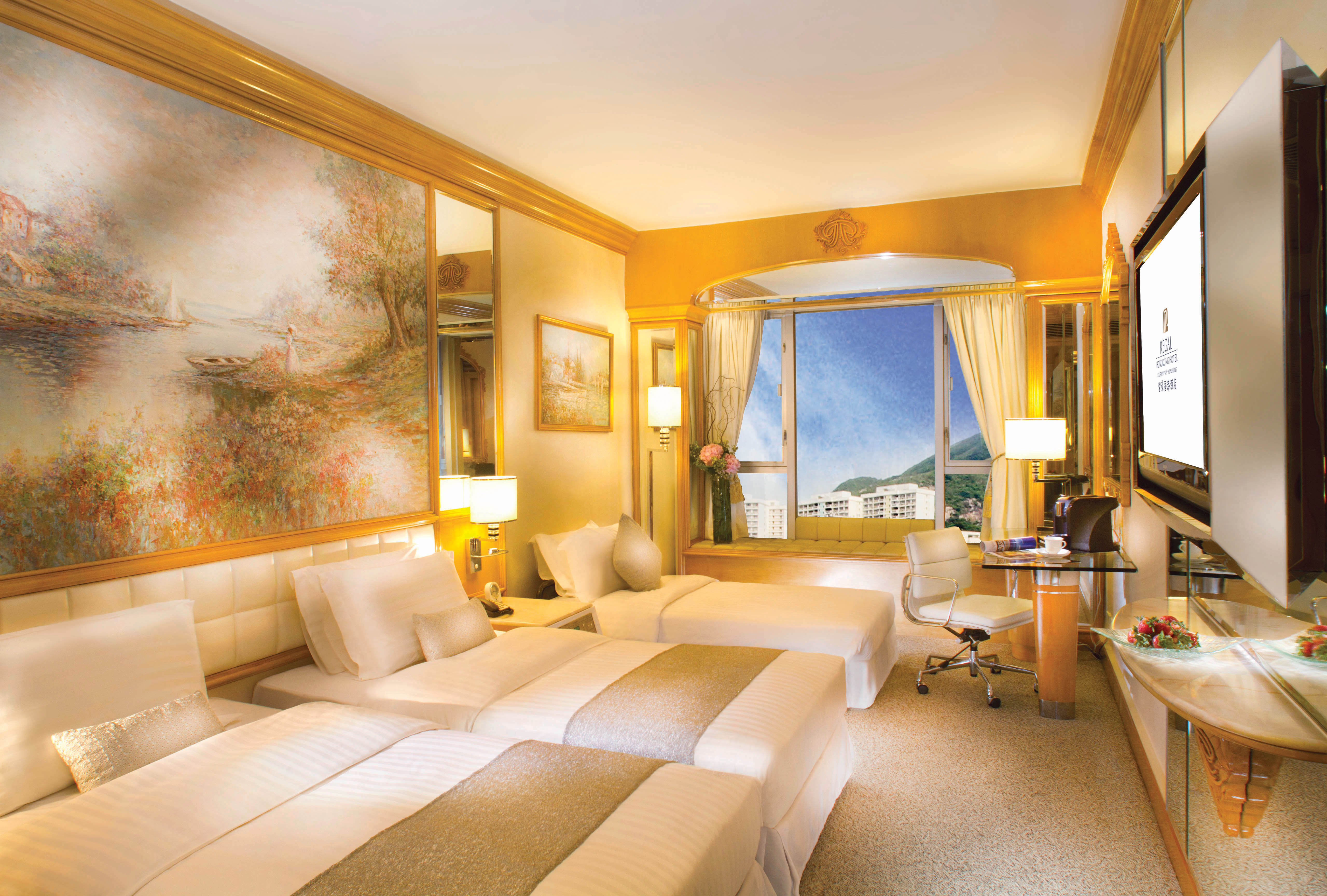 غرفة عائلية ثلاثية، Regal Hong Kong Hotel 3/3