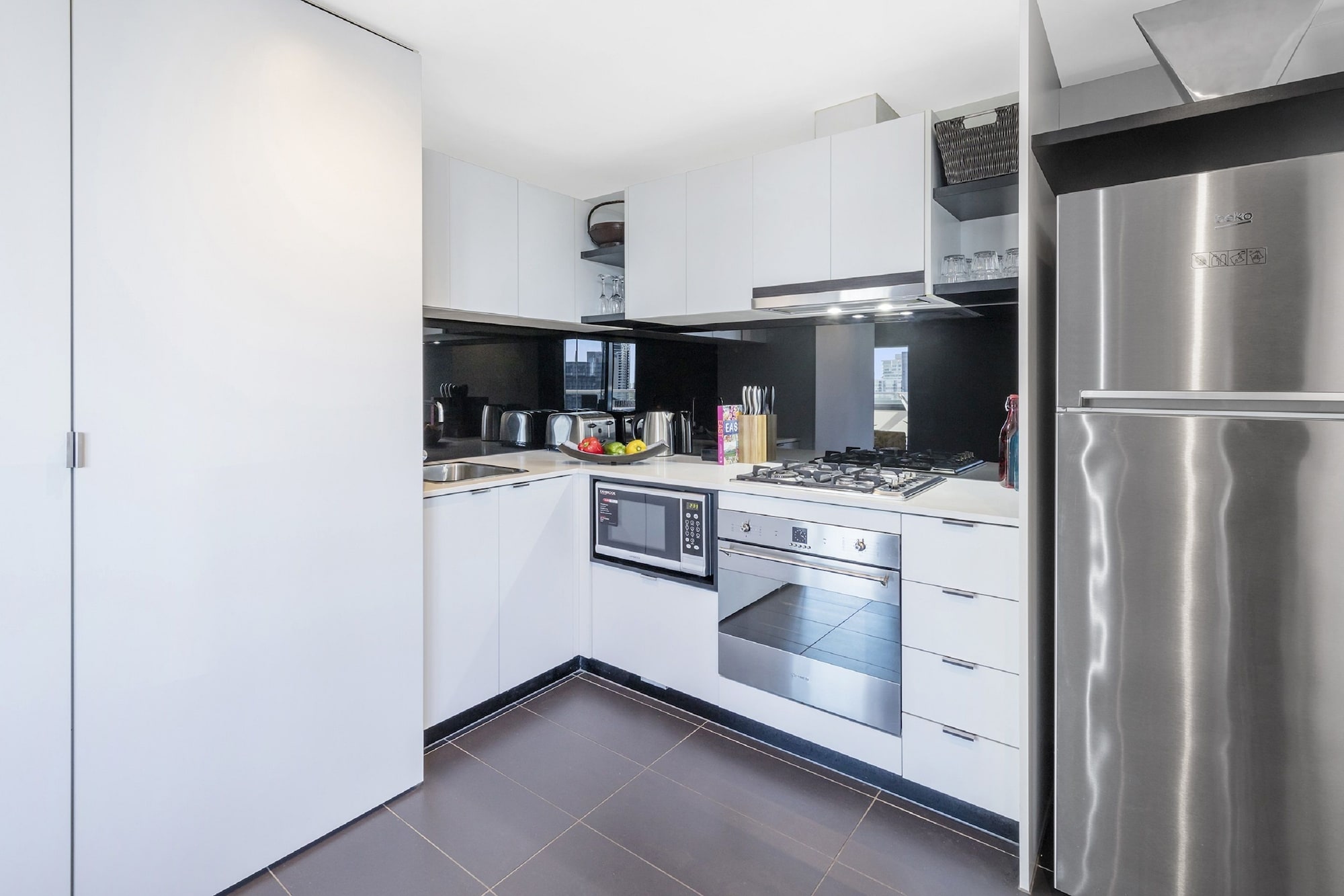 شقة بشرفة بغرفتي نوم، Aura On Flinders Serviced Apartment 8/9