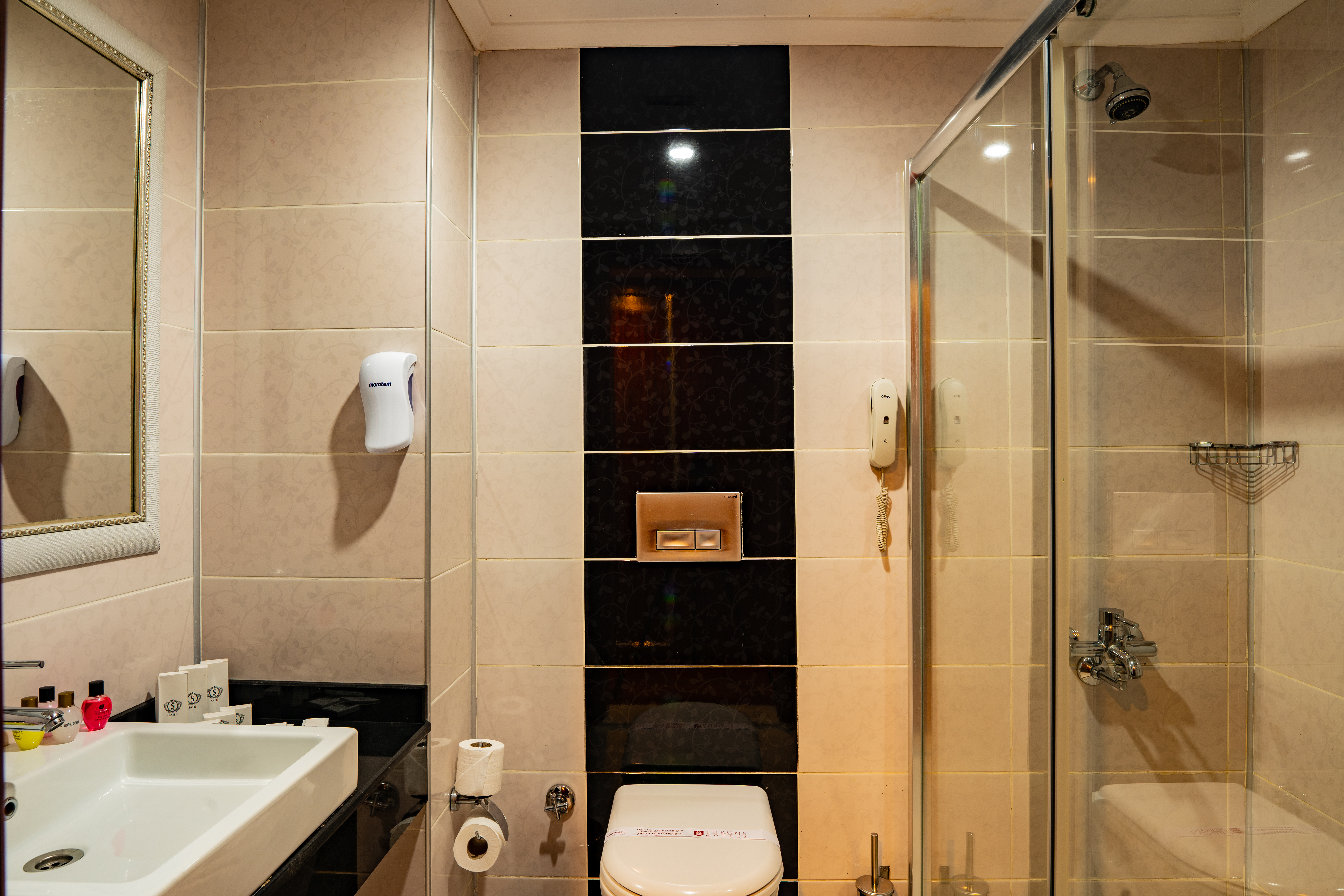غرفة قياسية بسرير مزدوج، Throne Beach Resort and Spa 3/3