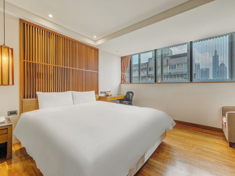 غرفة قياسية بسرير كوين، Guide Hotel Taipei Bade 6/10