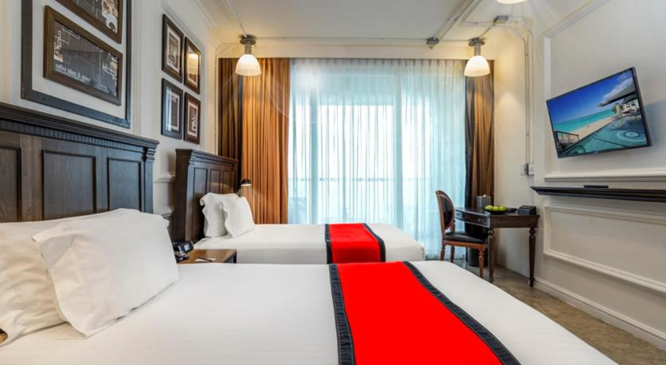 Ocean, Deluxe, Twin Beds