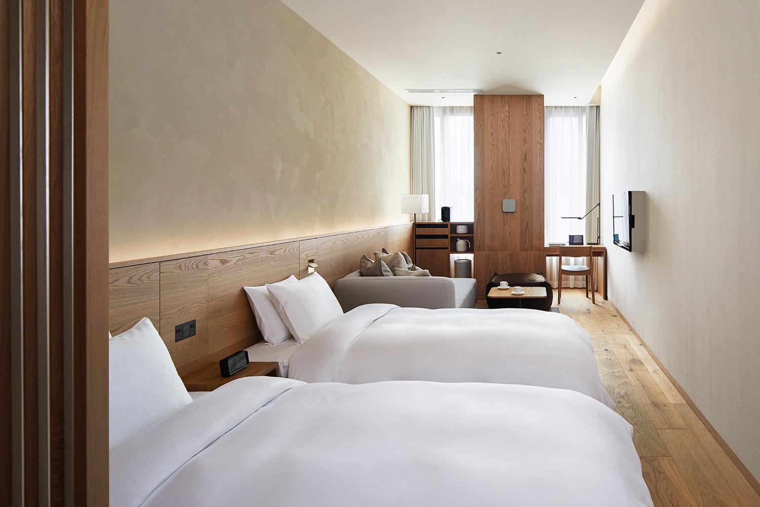 Type D, Twin Beds