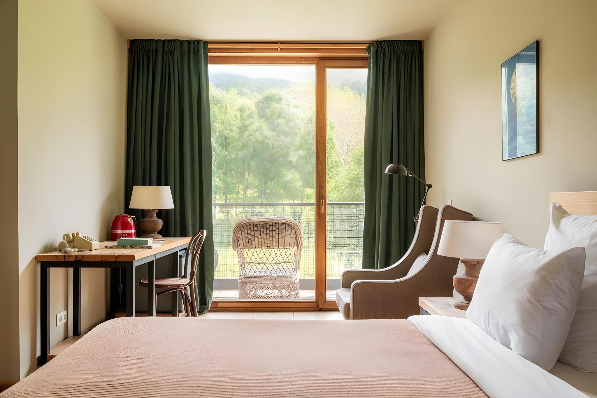 Room, Double Bed, Forest View