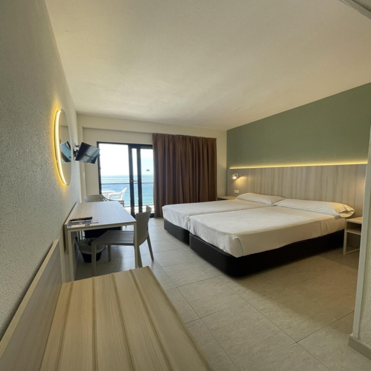 Room, Double Bed, Sea Front, Balcony or Terrace