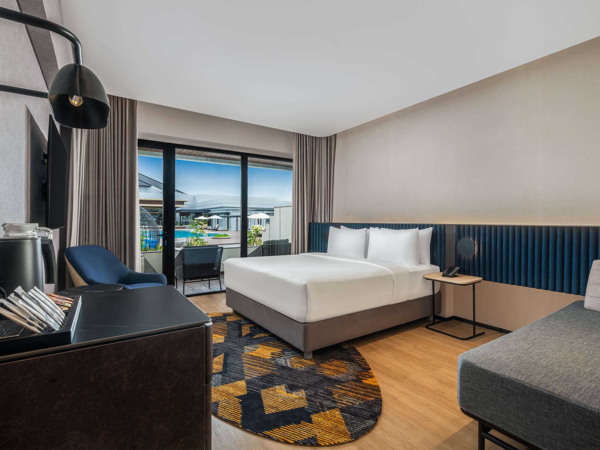 Superior, Double Bed, Terrace, Pool Access