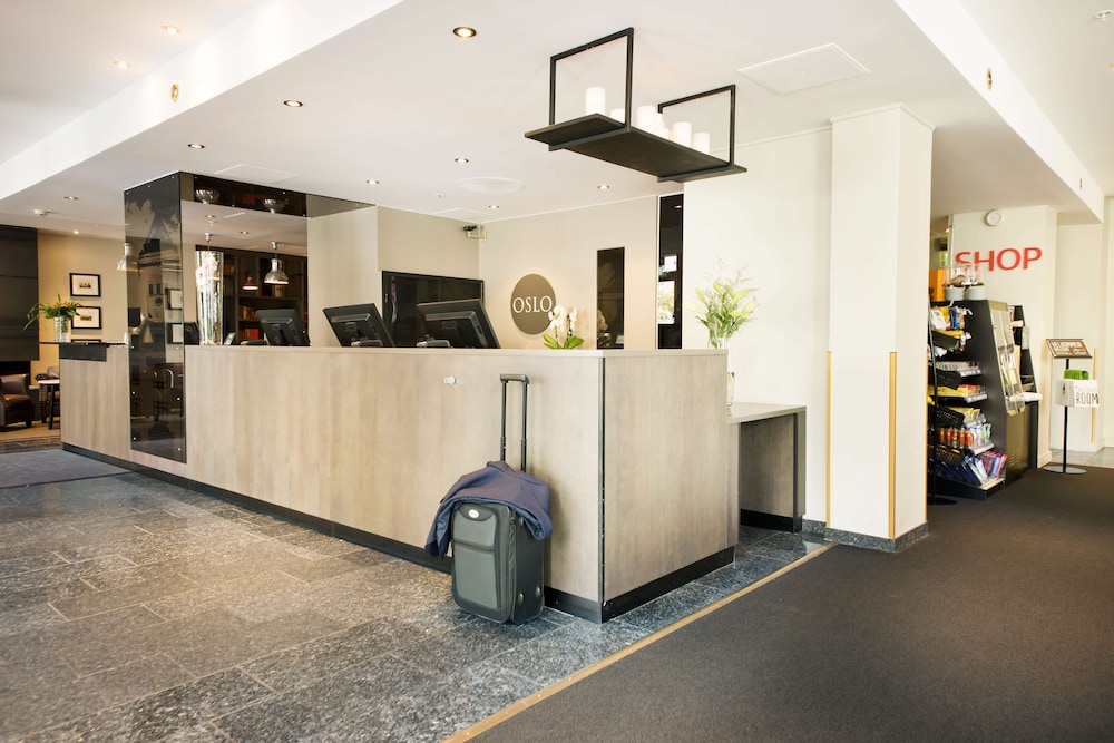 Lobby at Scandic Oslo City, OSLO