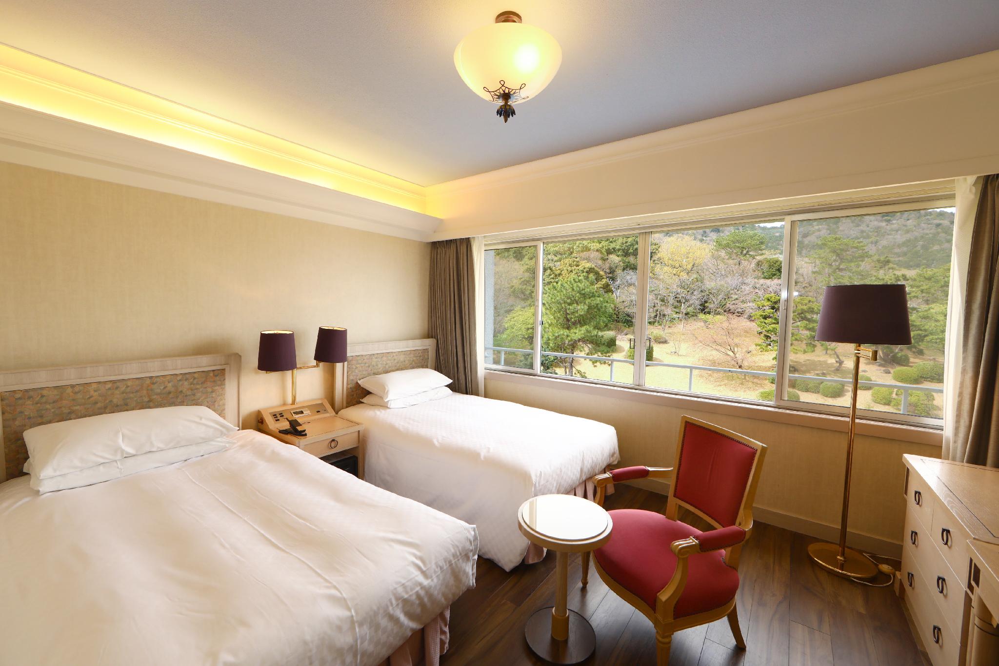 Semi Room, 2 Semi Double Beds, Garden View