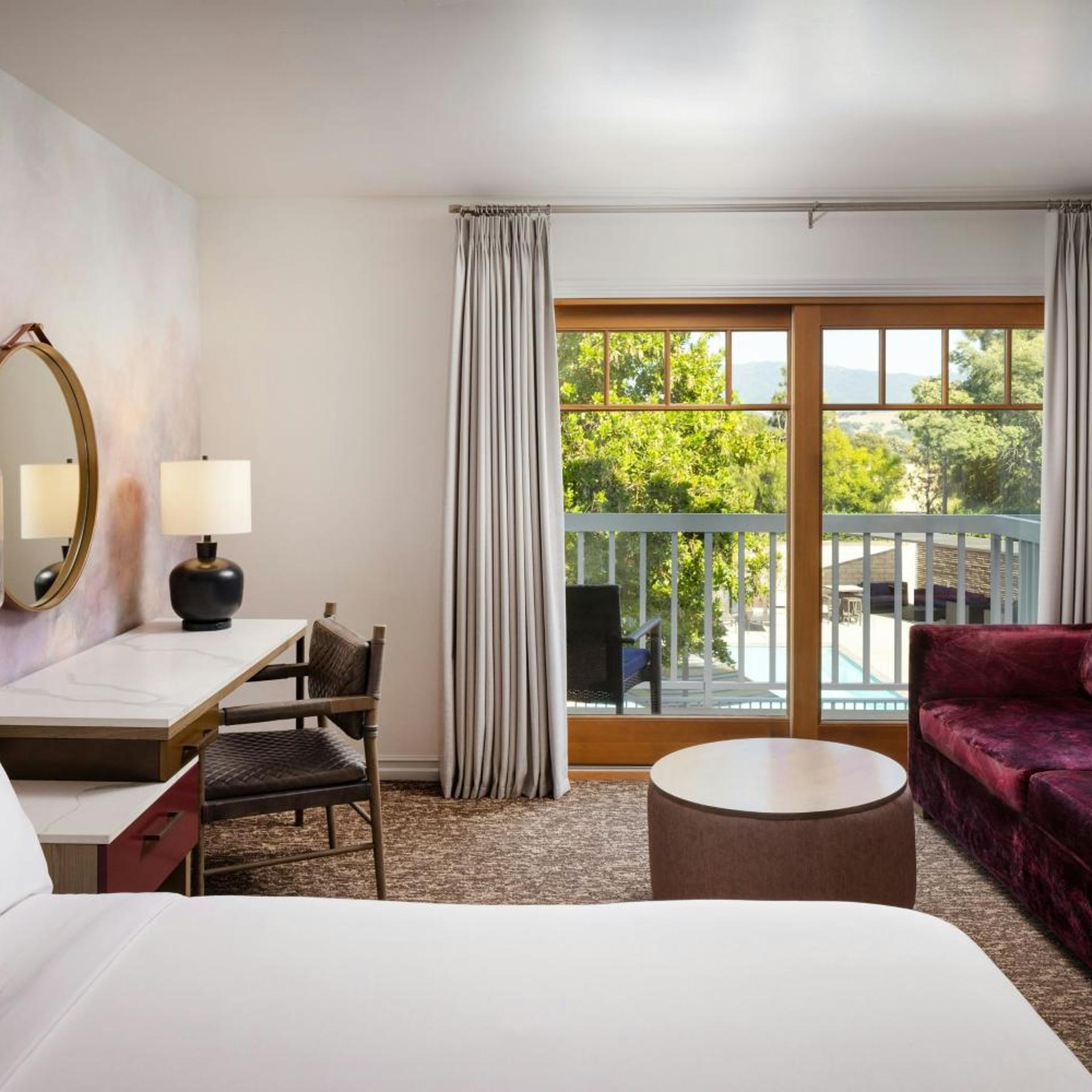 Pool, Standard, King Bed, Sofa, Balcony