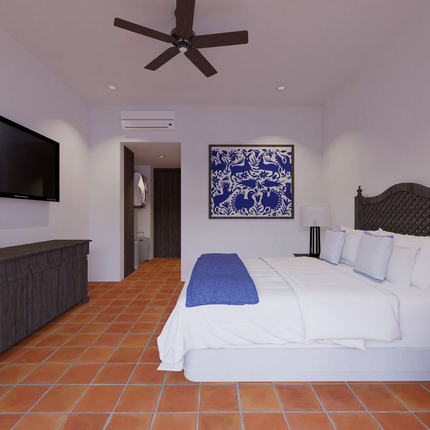 Room, King Bed, Terrace, Pool Access
