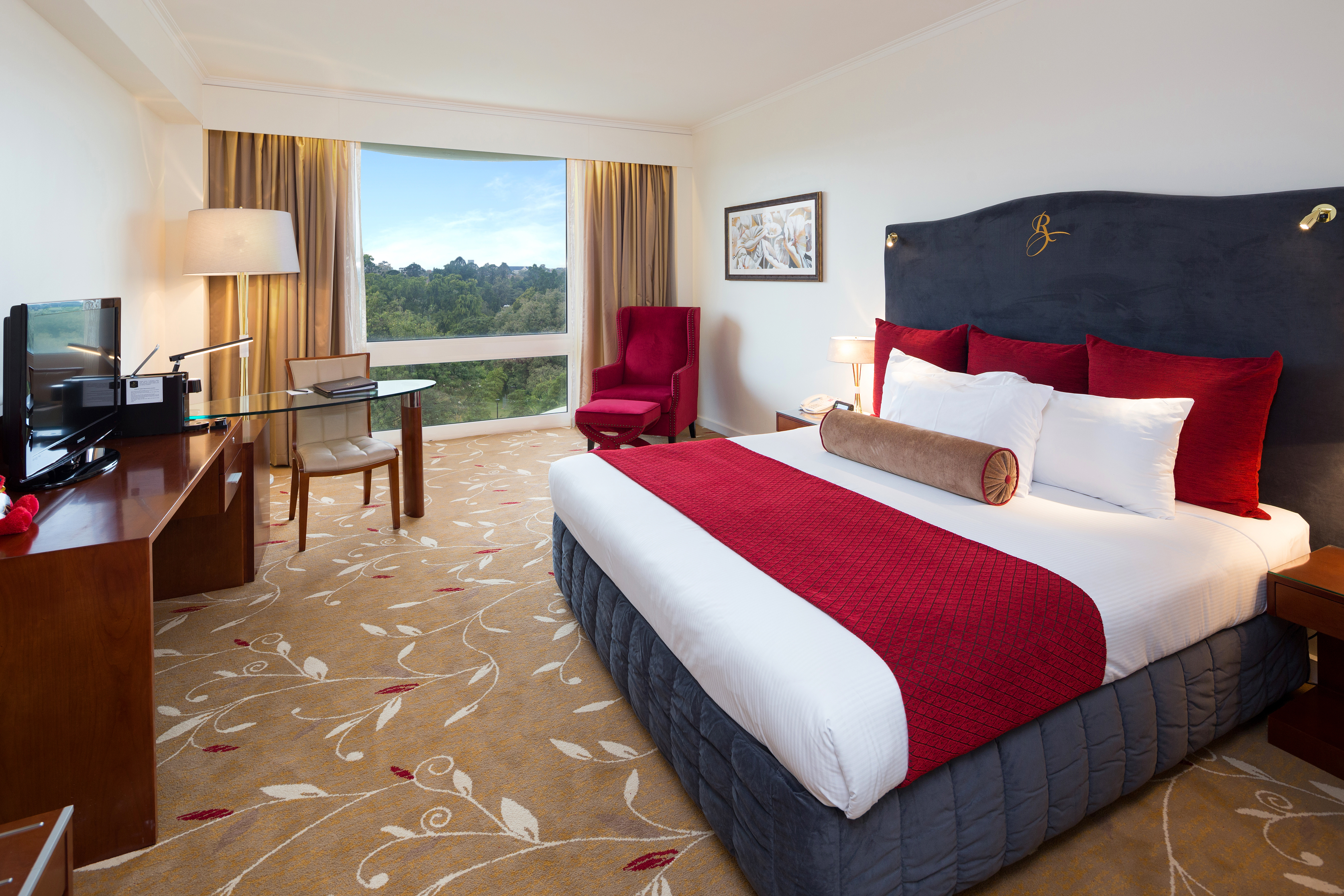 Deluxe, Double Bed, Park View
