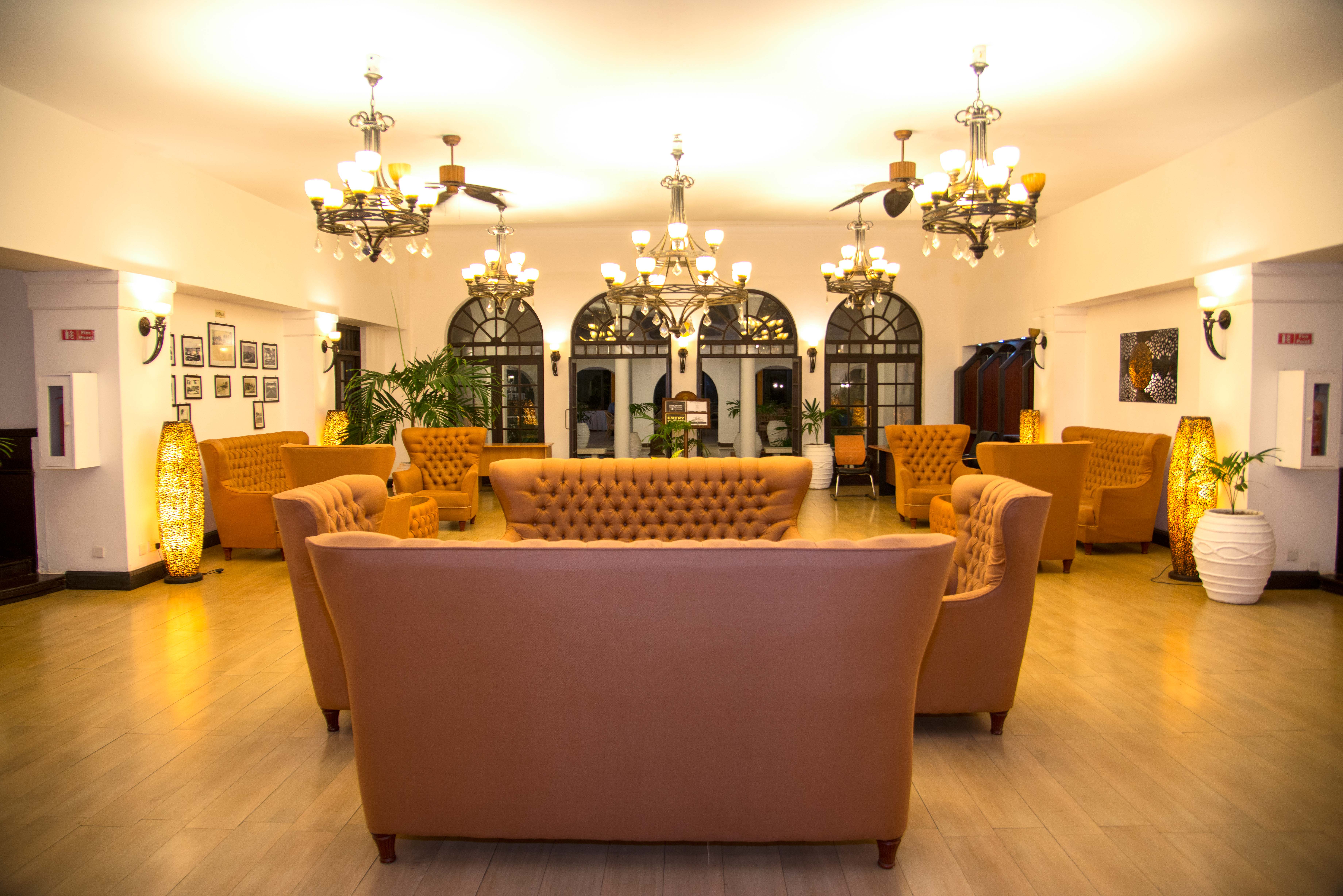 Lobby at Cocoa Luxury Resort, MOMBASA