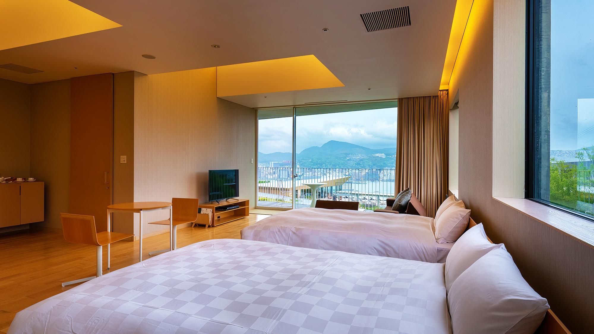 Standard, Twin Beds, Mountain View, Ocean View, Night View