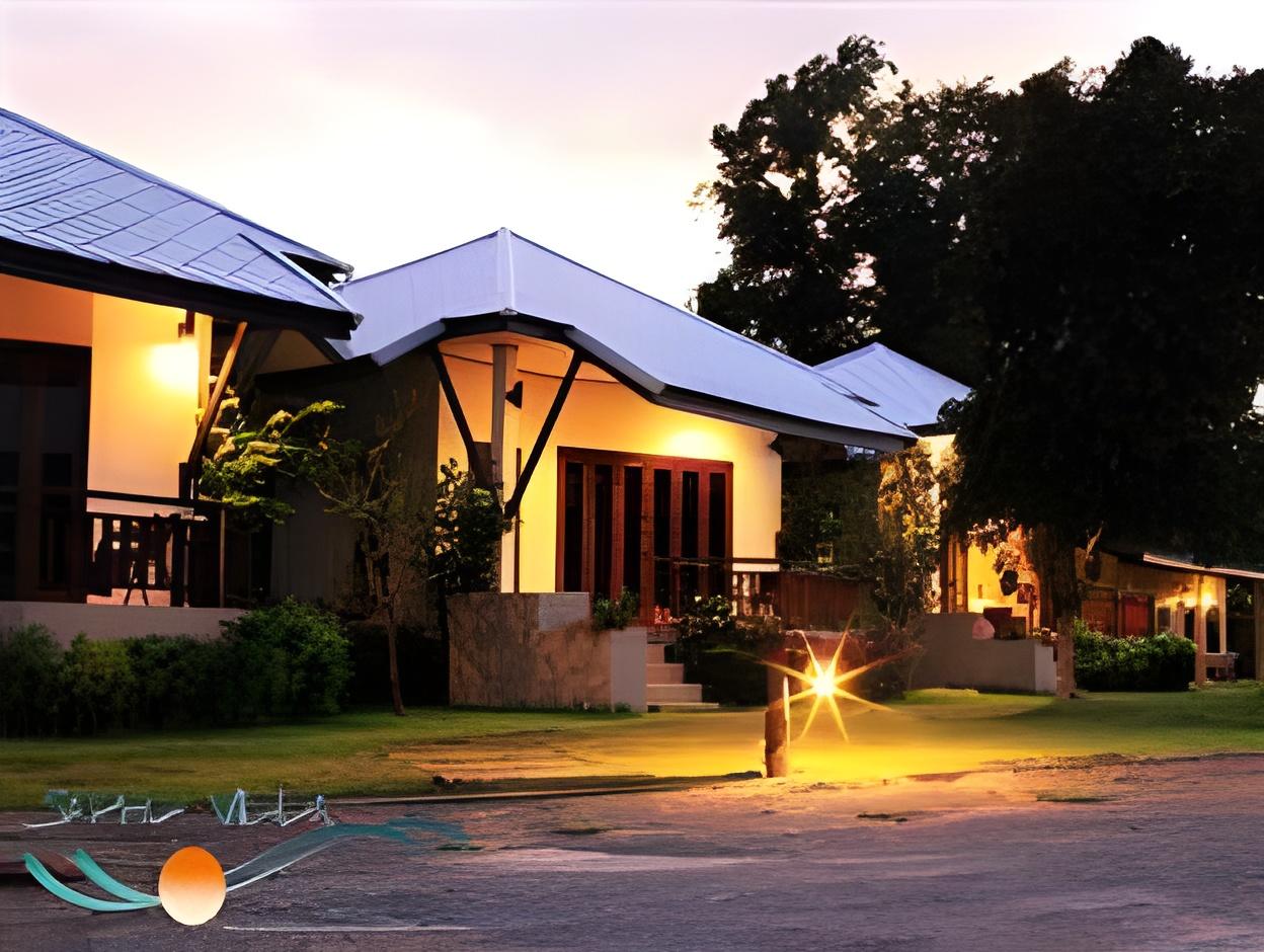 Wooden, Thai, Bungalow