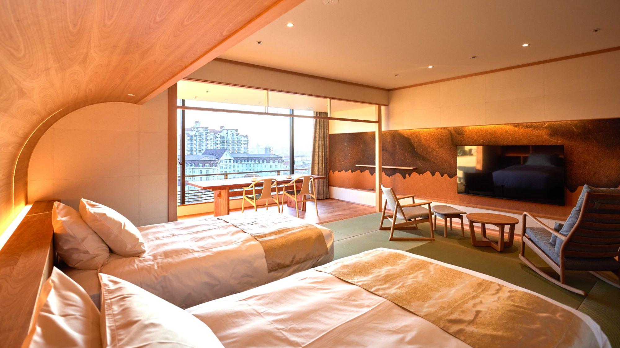 Japanese Western, Japanese, Modern, Luxury, River View, Night View