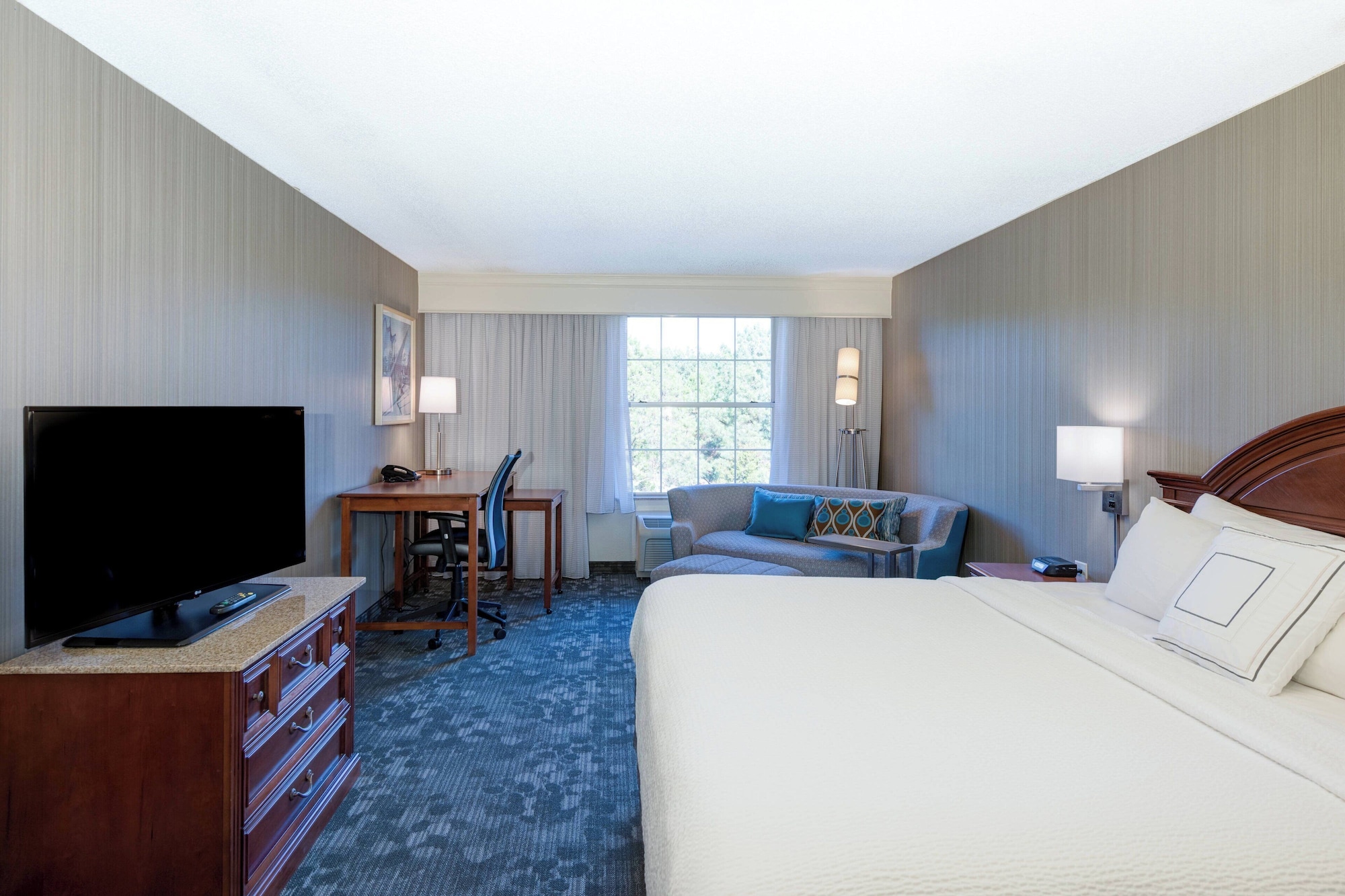Room, King Bed, Sofa