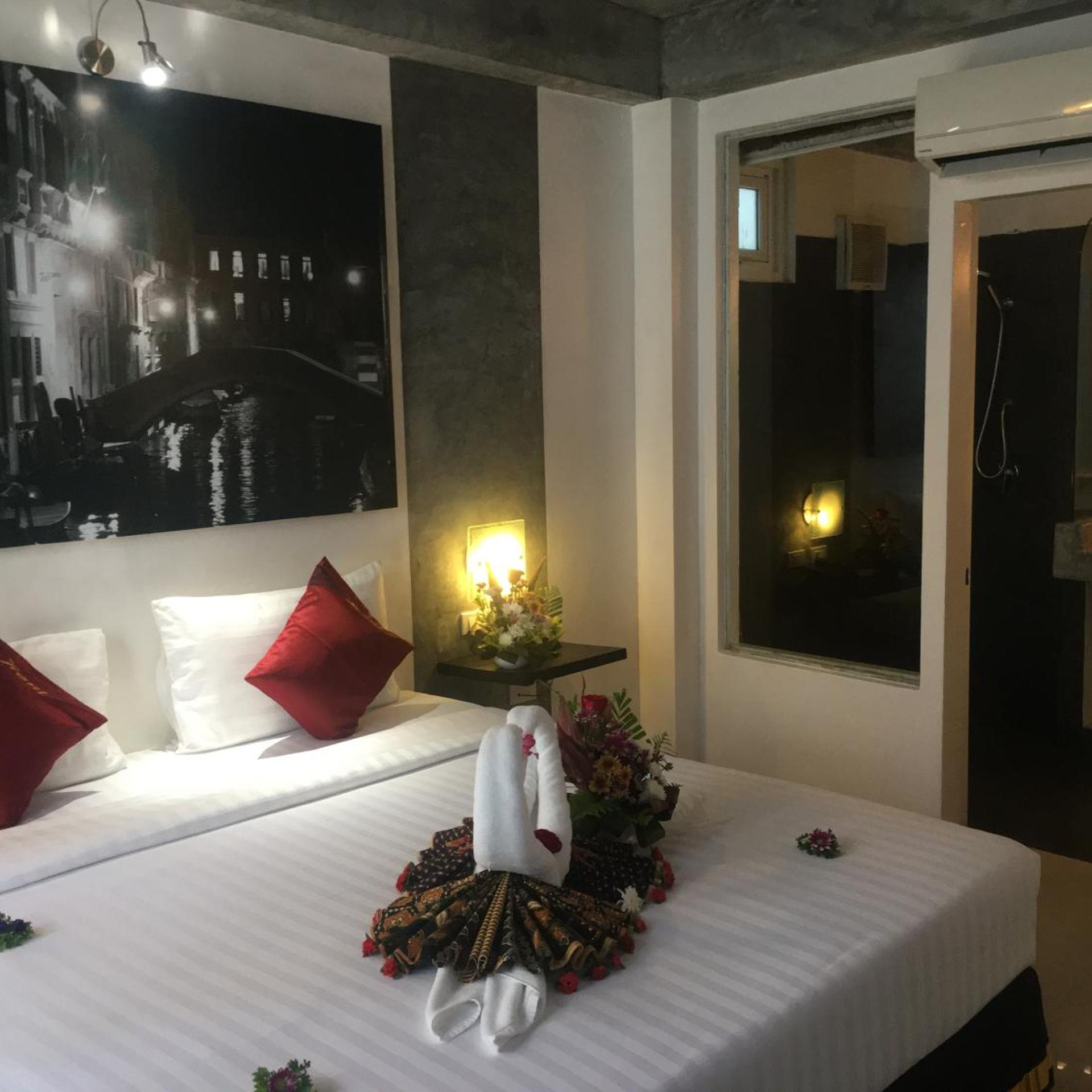 غرفة عائلية بسرير مزدوج، The Front Hotel And Apartment 6/10