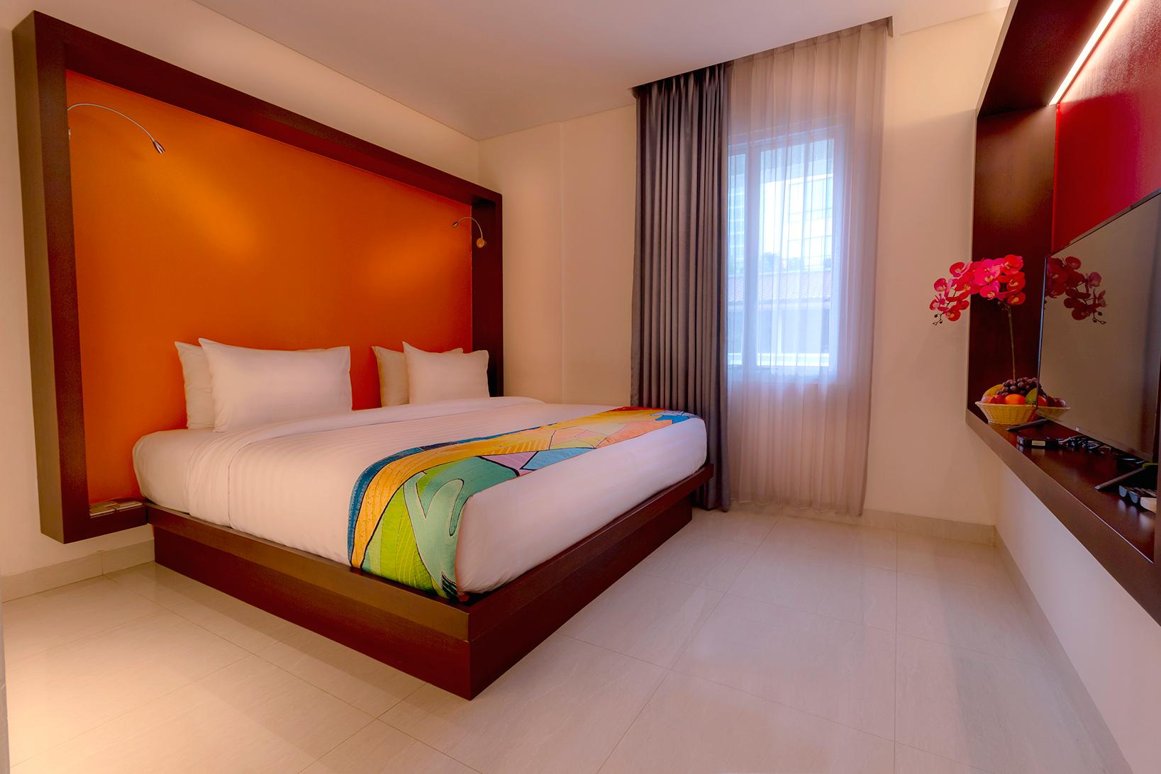 غرفة بريميير تنفيذية بسرير مزدوج، Grand Picasso Hotel 3/3