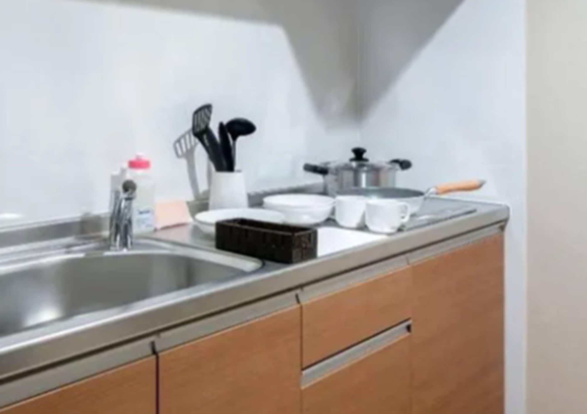 جناح بريميوم بسرير كوين وسرير فردي بجاكوزي، Randor Residential Hotel Kyoto Suites 7/8