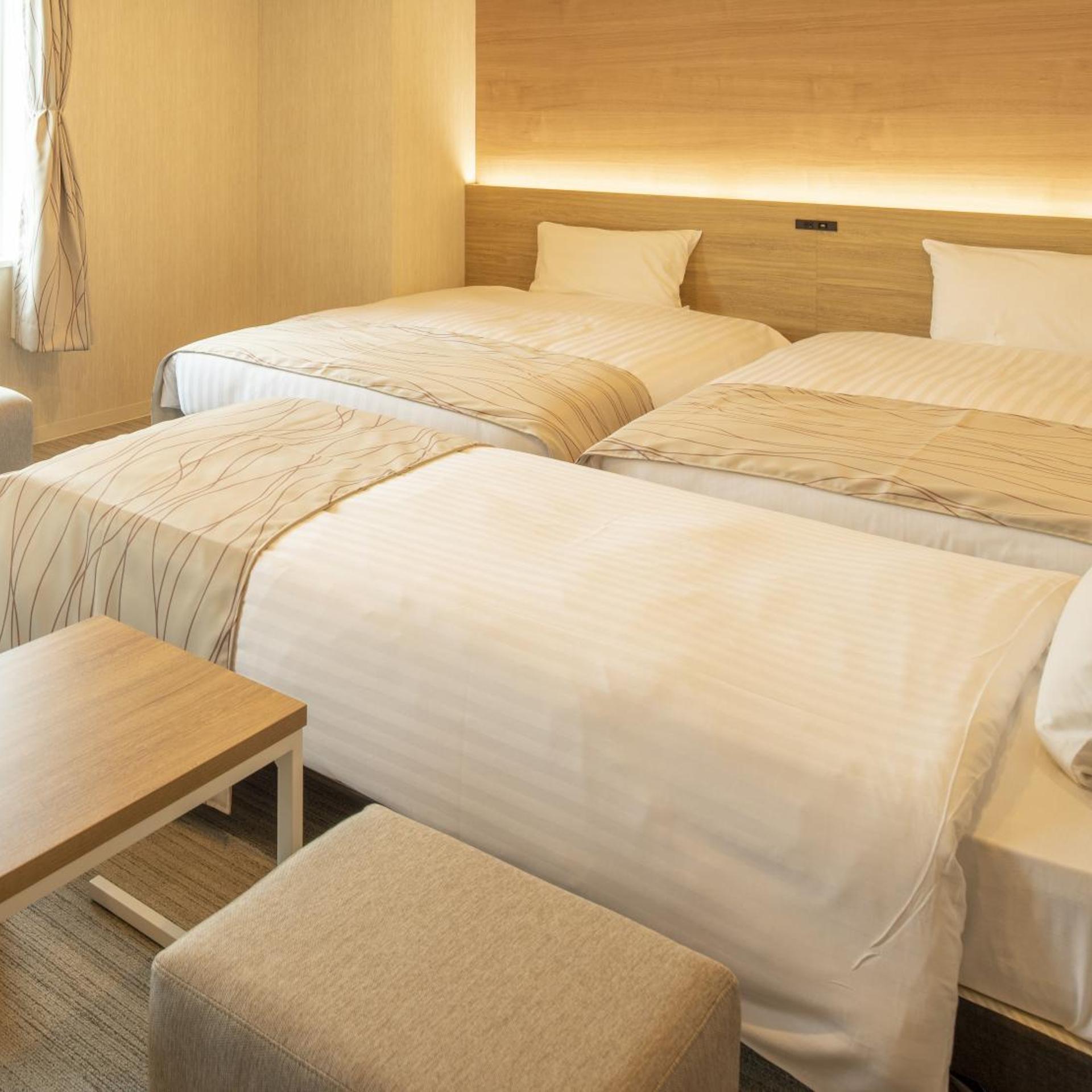 غرفة ديلوكس ثلاثية، Hotel Amanek Asahikawa 2/3